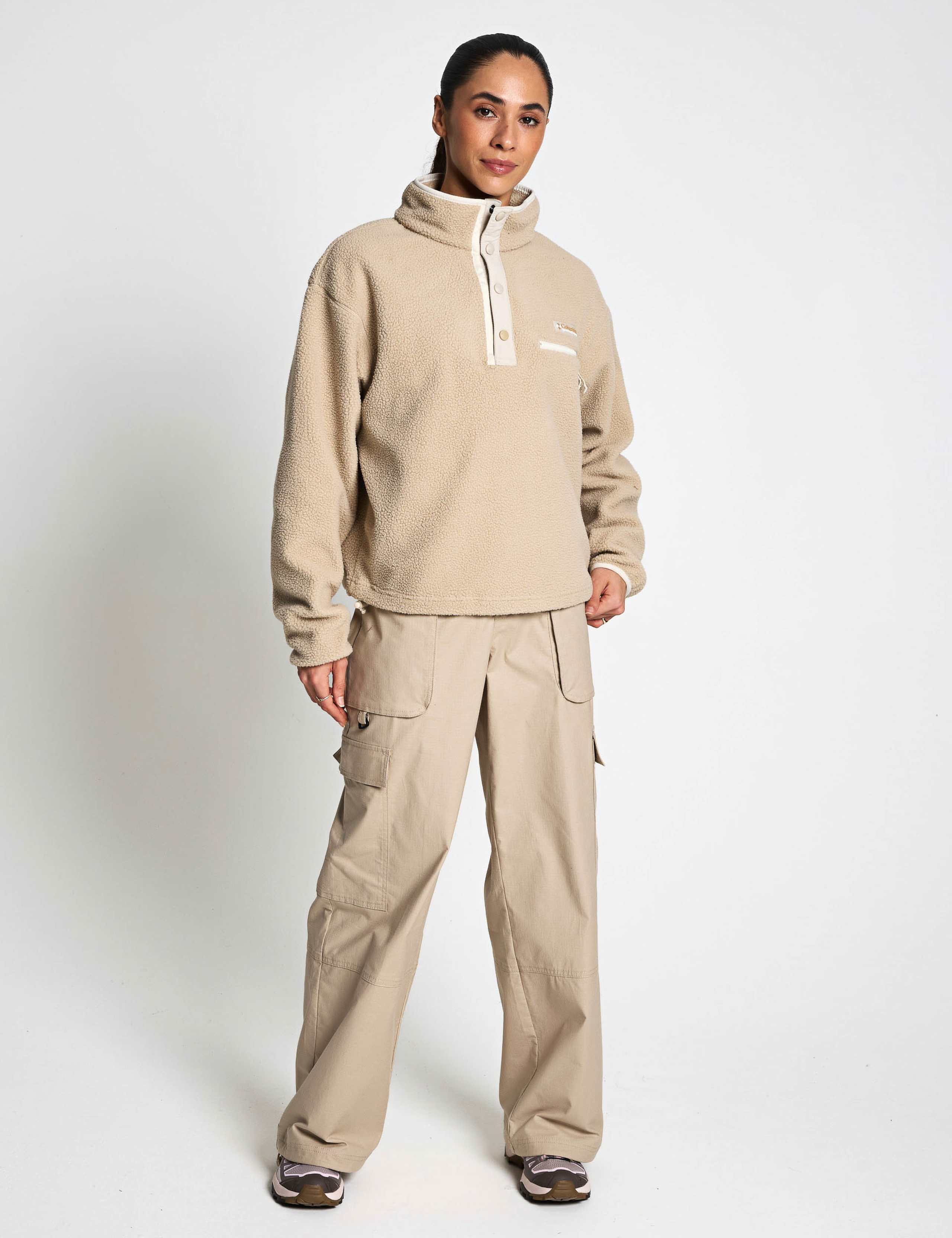 Helvetia Funnel Neck Fleece Sweatshirt 4 of 6