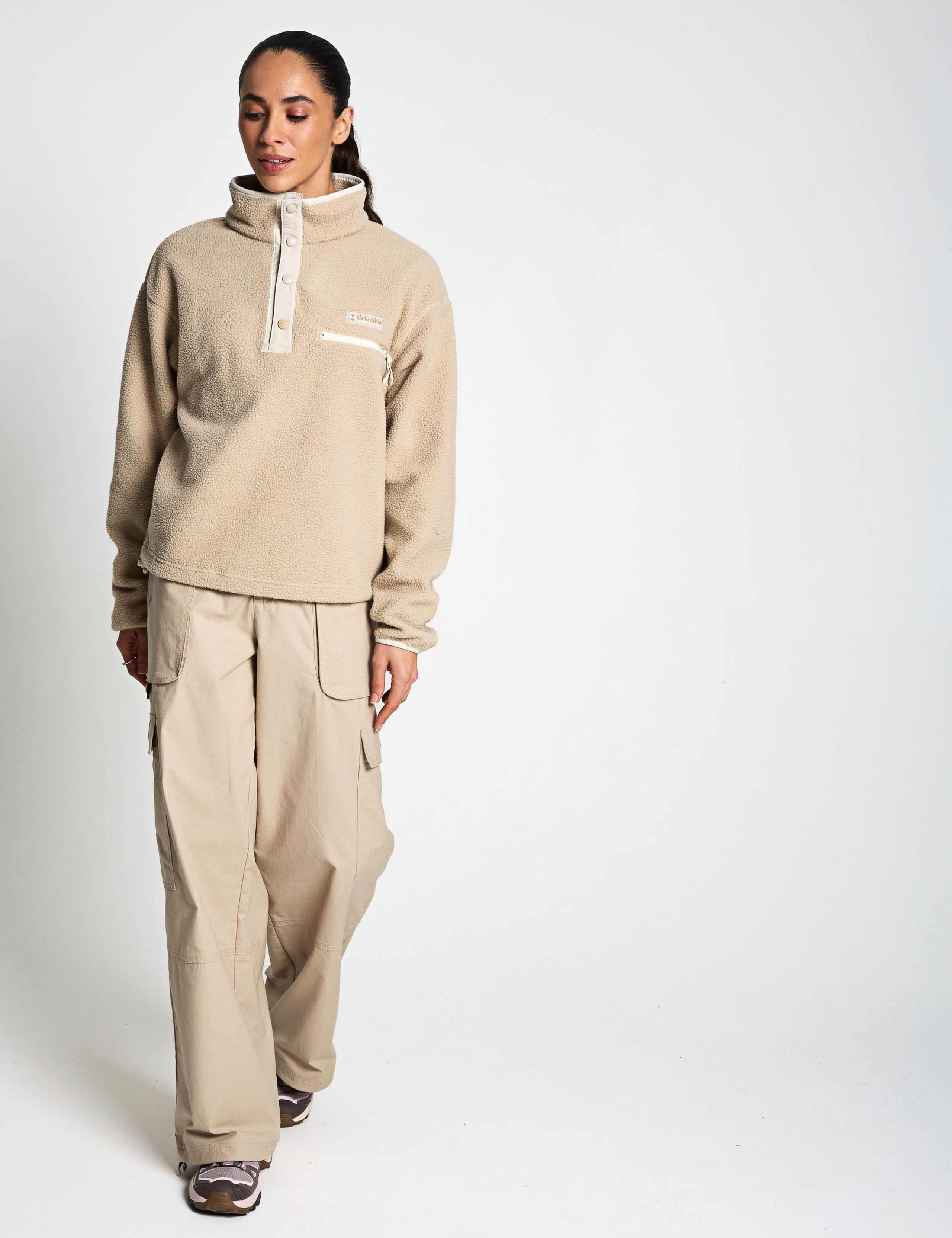 Helvetia Funnel Neck Fleece Sweatshirt 5 of 6