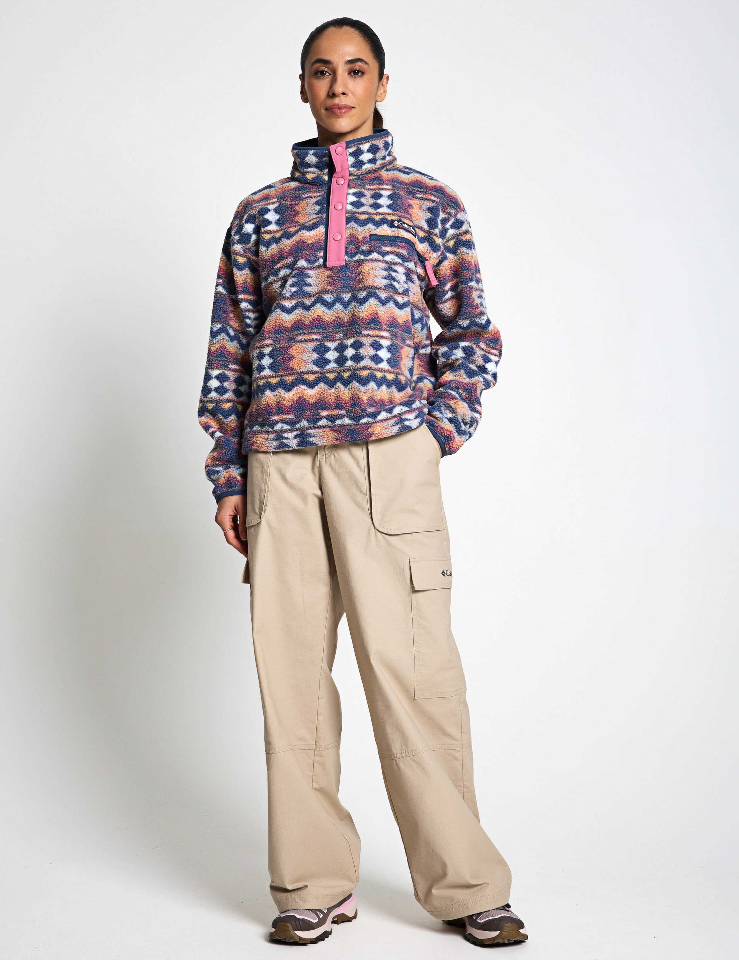 Helvetia Funnel Neck Fleece Sweatshirt 5 of 8