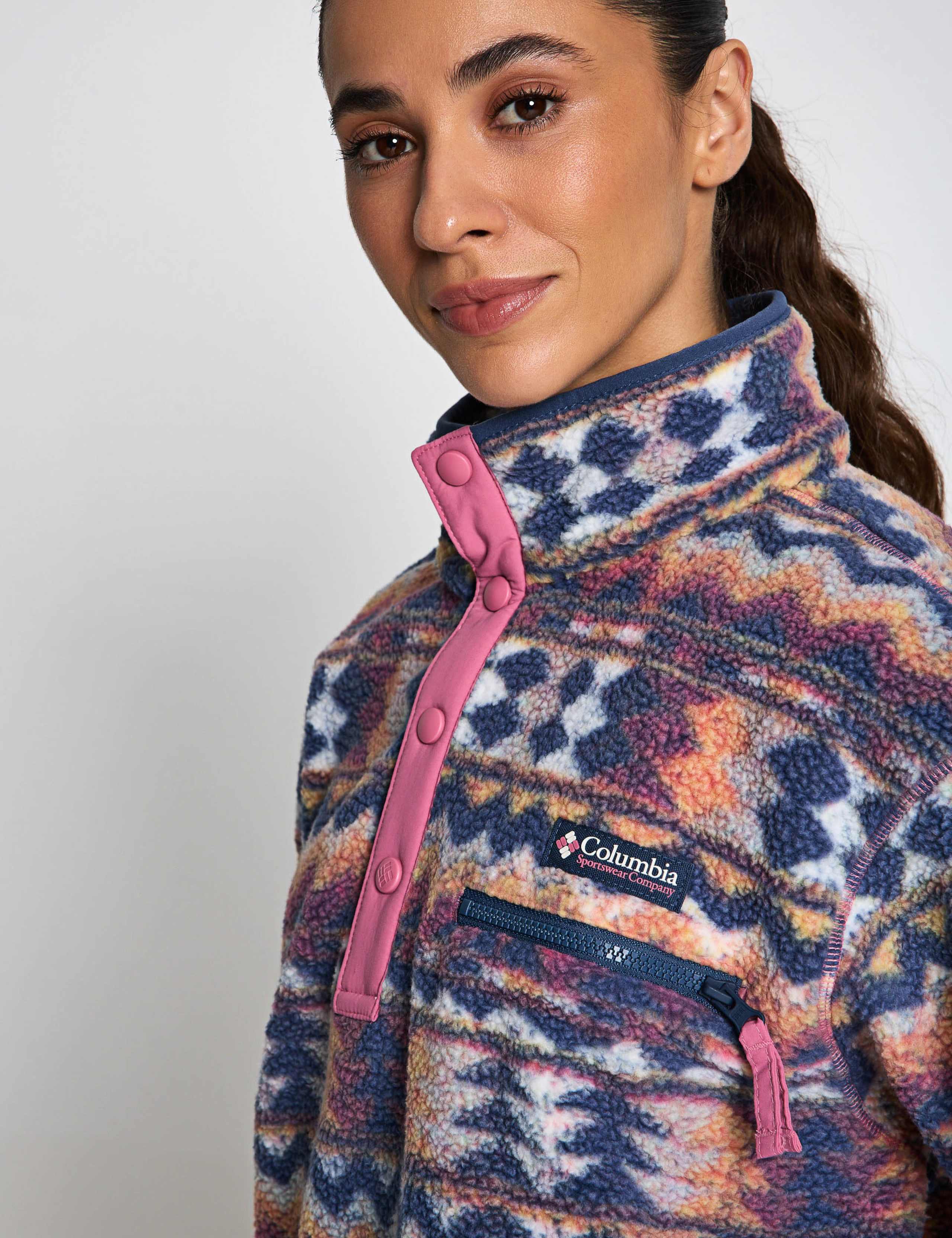 Helvetia Funnel Neck Fleece Sweatshirt 6 of 8