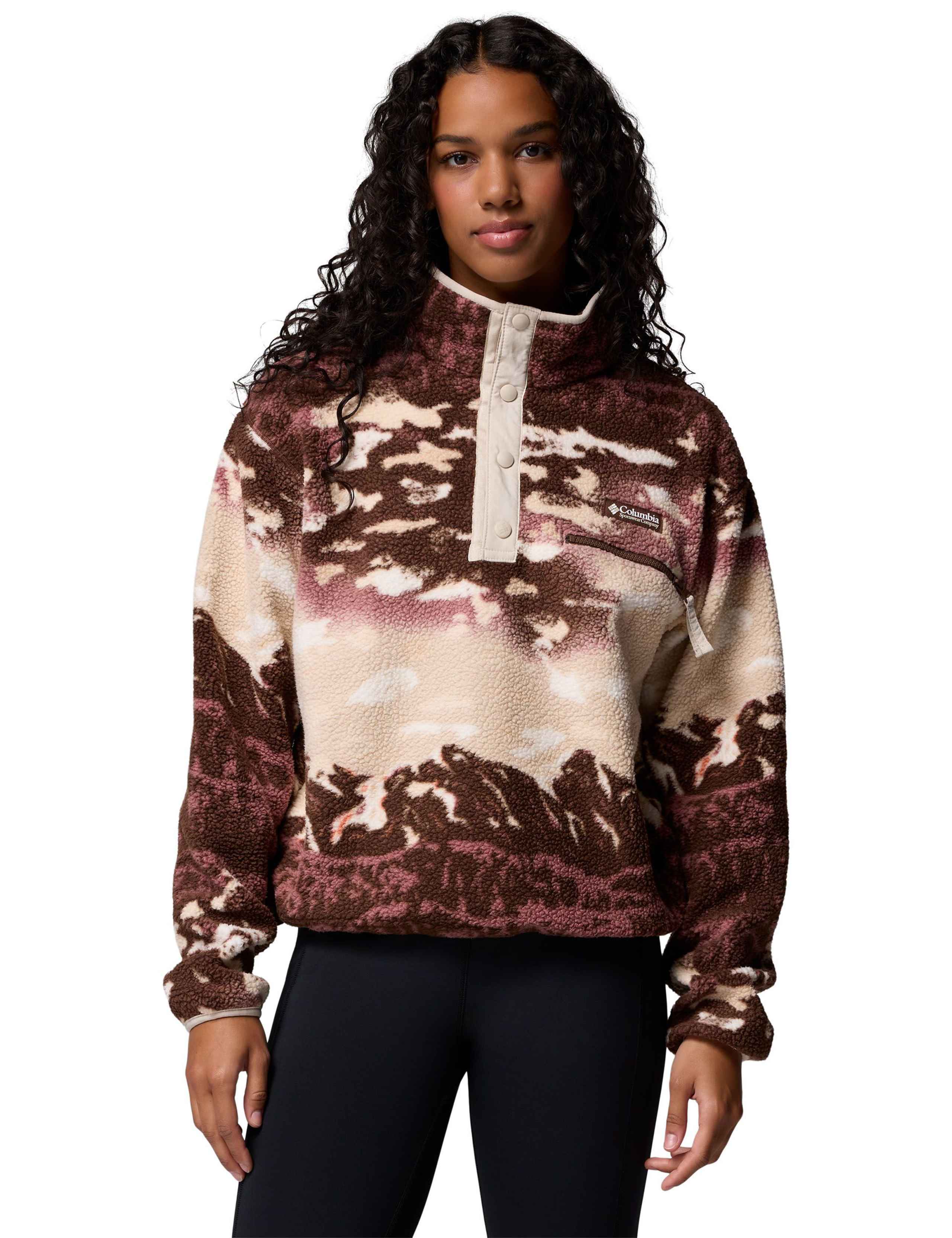 Helvetia II Printed Fleece Jacket 1 of 7