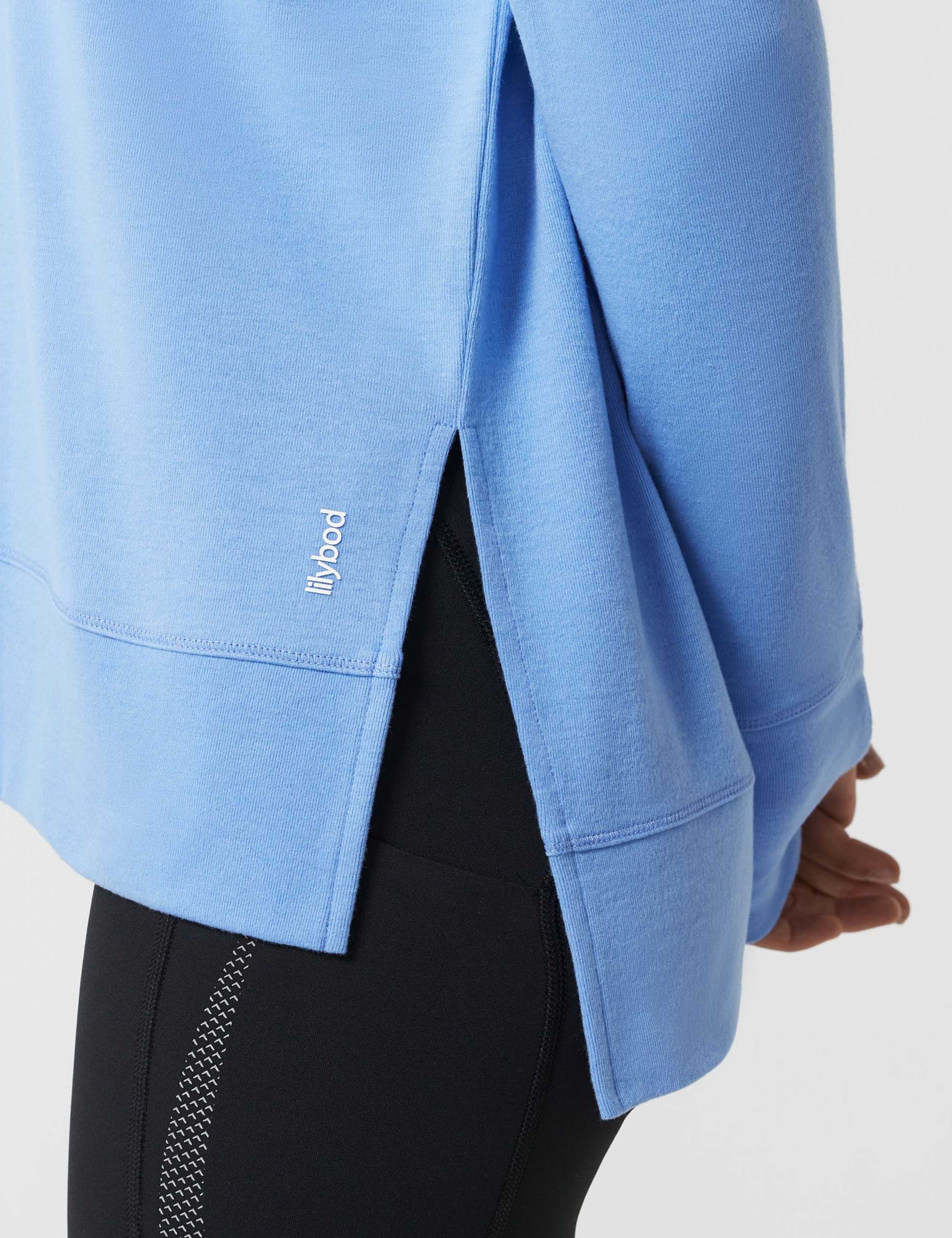 Shelby Crew Neck Step Hem Relaxed Sweat-shirt 7 of 7