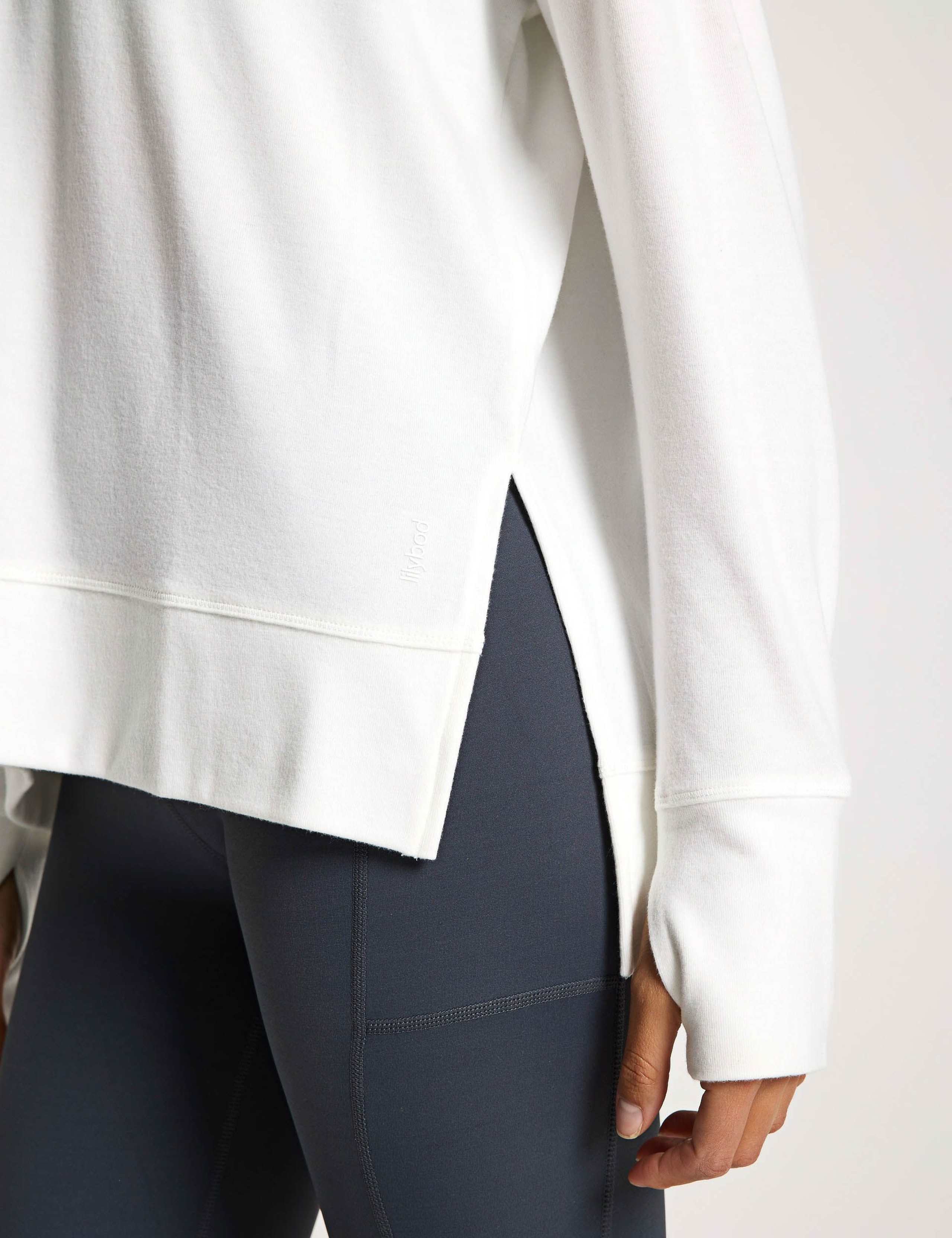 Shelby Crew Neck Step Hem Relaxed Sweat-shirt 5 of 6