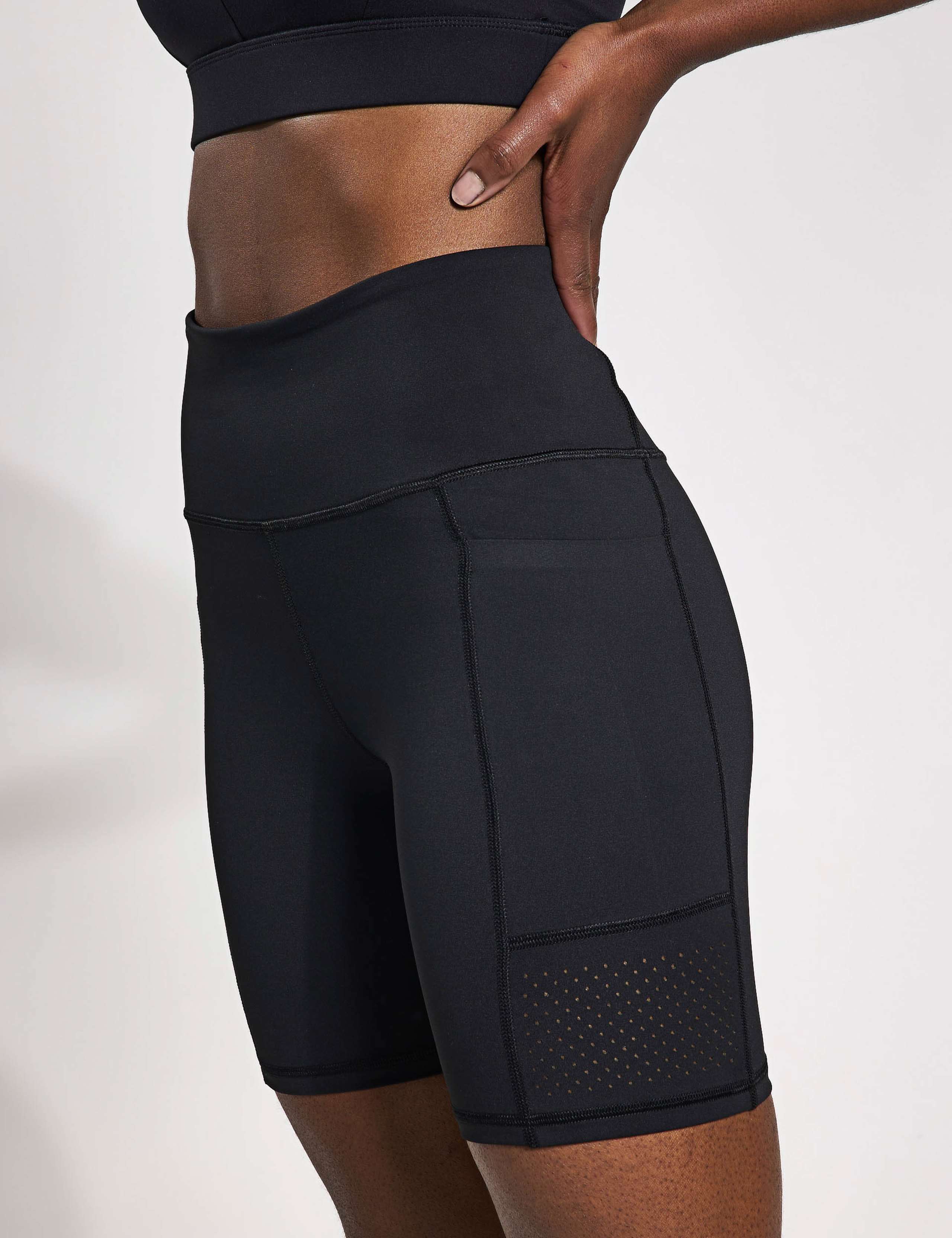Lottie High Waisted Gym Shorts 2 of 4