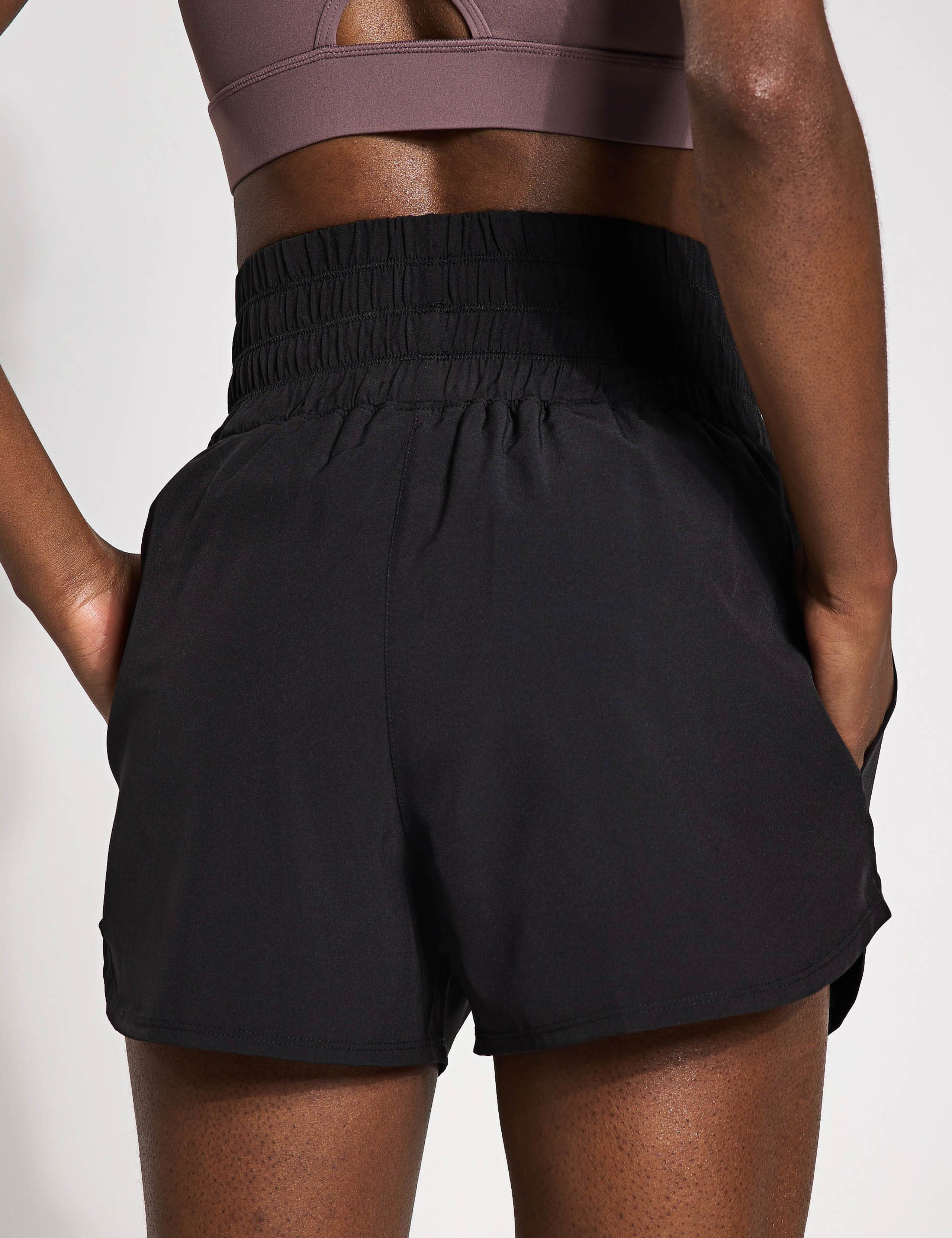 Bronte Woven High Waisted Running Shorts 4 of 5