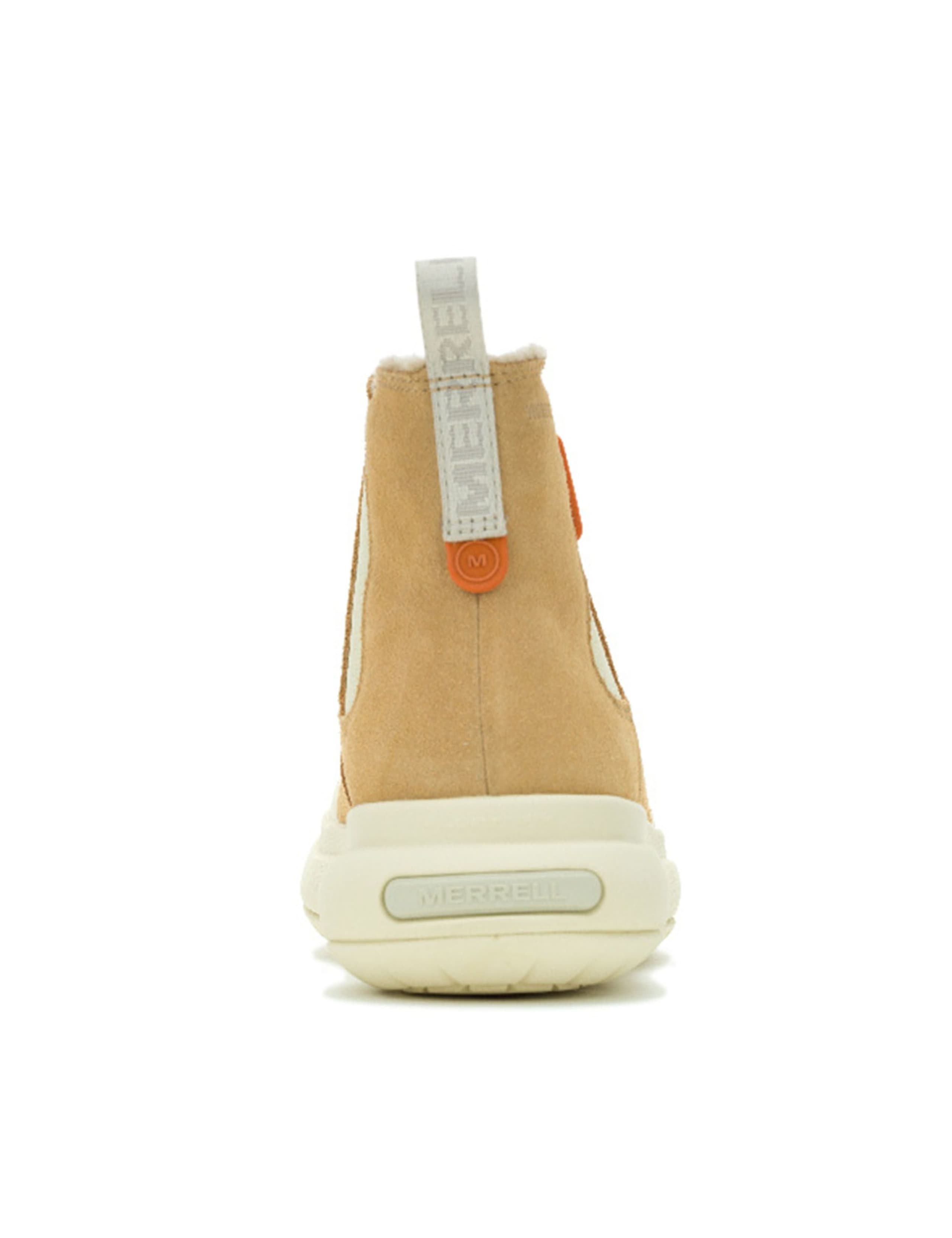 Marquette Suede Thermal Flat Ankle Boots 2 of 6