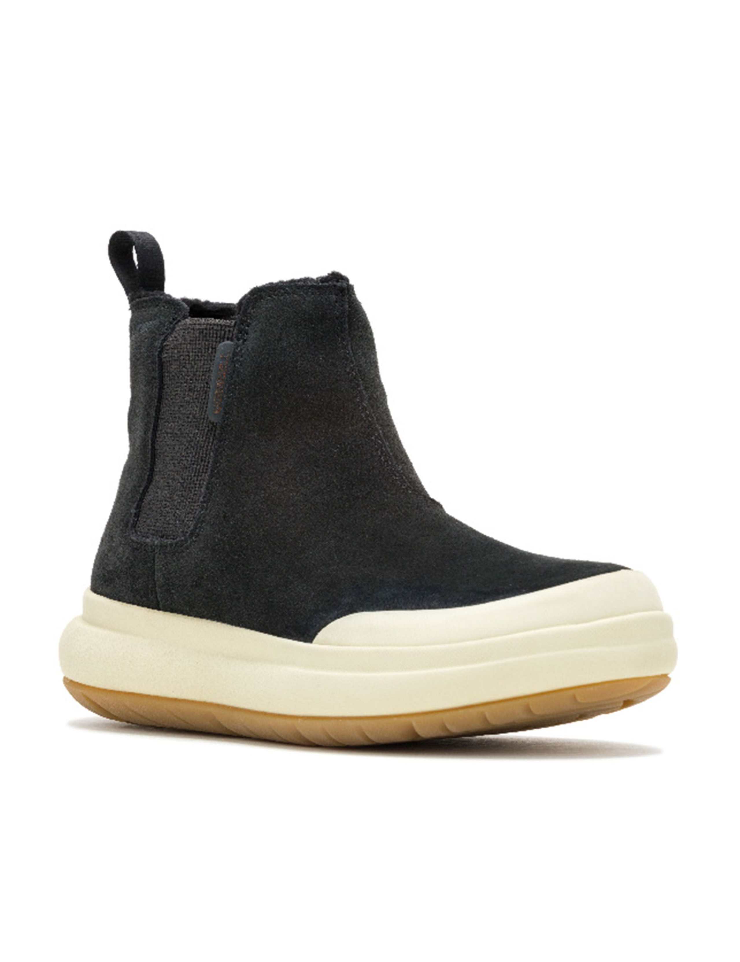 Marquette Suede Thermal Flat Ankle Boots 2 of 5