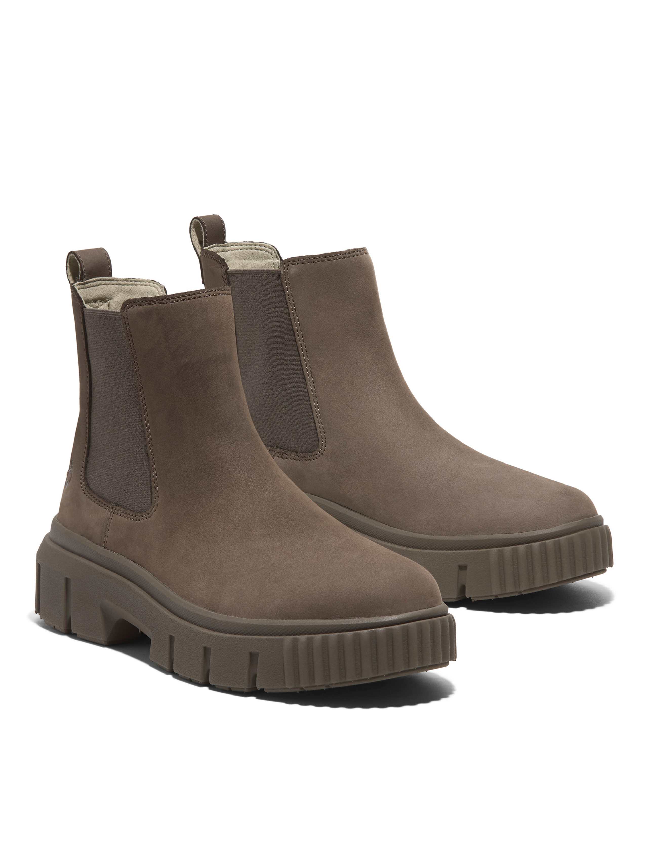 Greyfield Leather Chelsea Flatform Boots 2 of 6