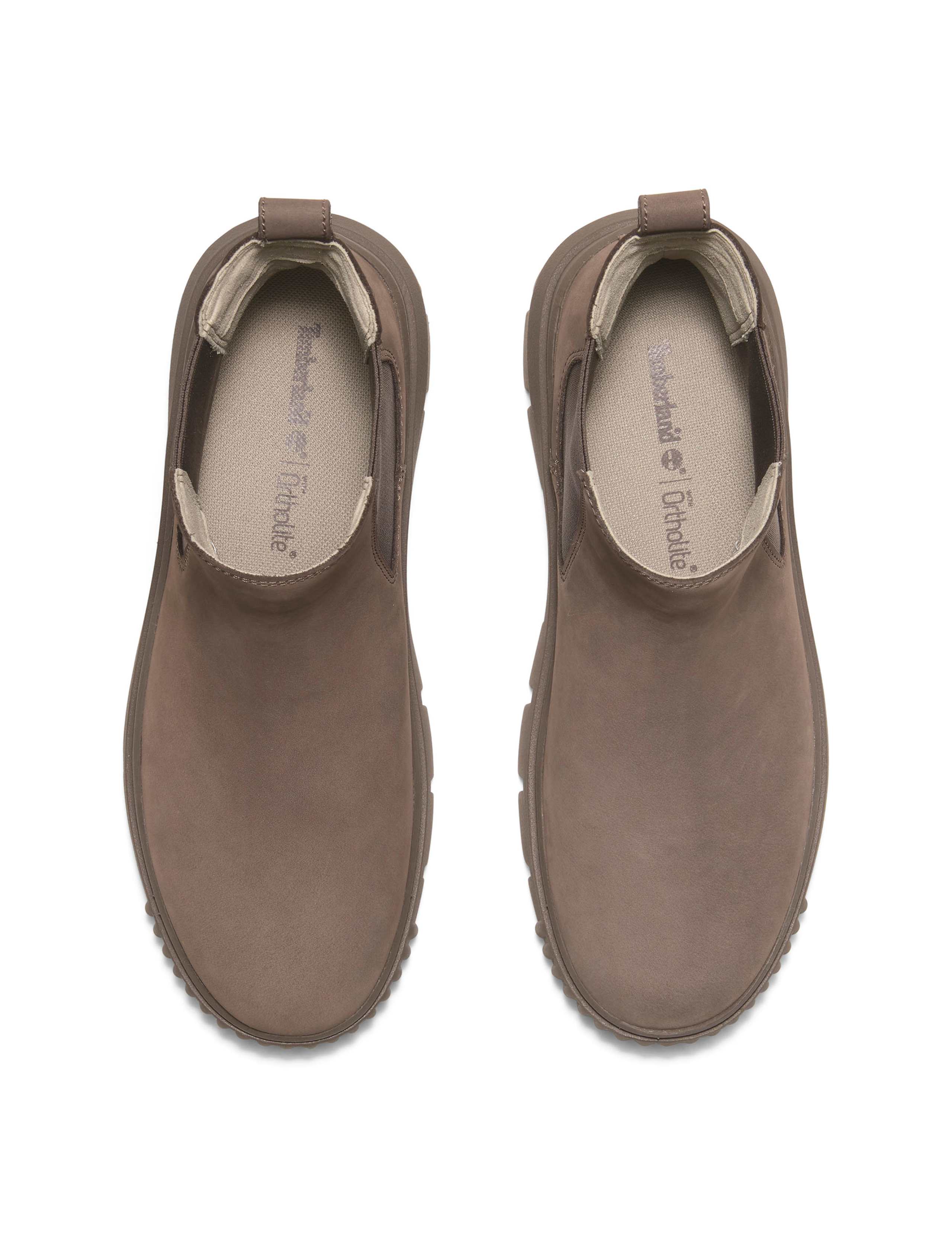 Greyfield Leather Chelsea Flatform Boots 3 of 6