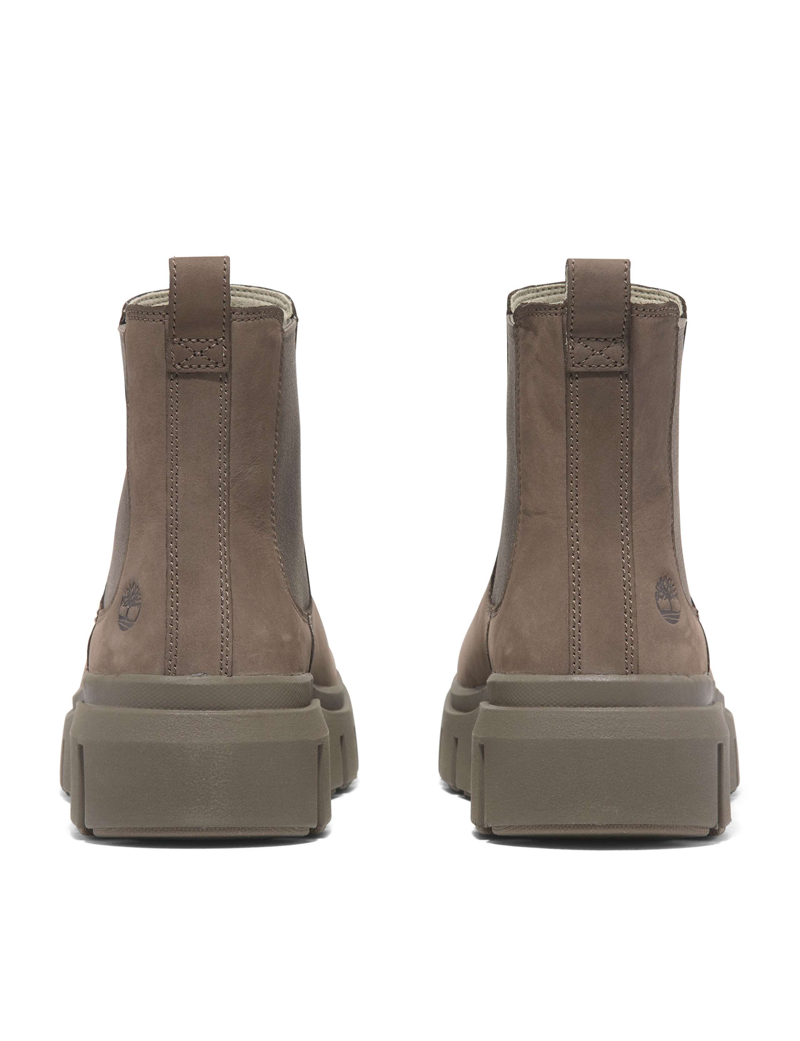 Greyfield Leather Chelsea Flatform Boots 4 of 6