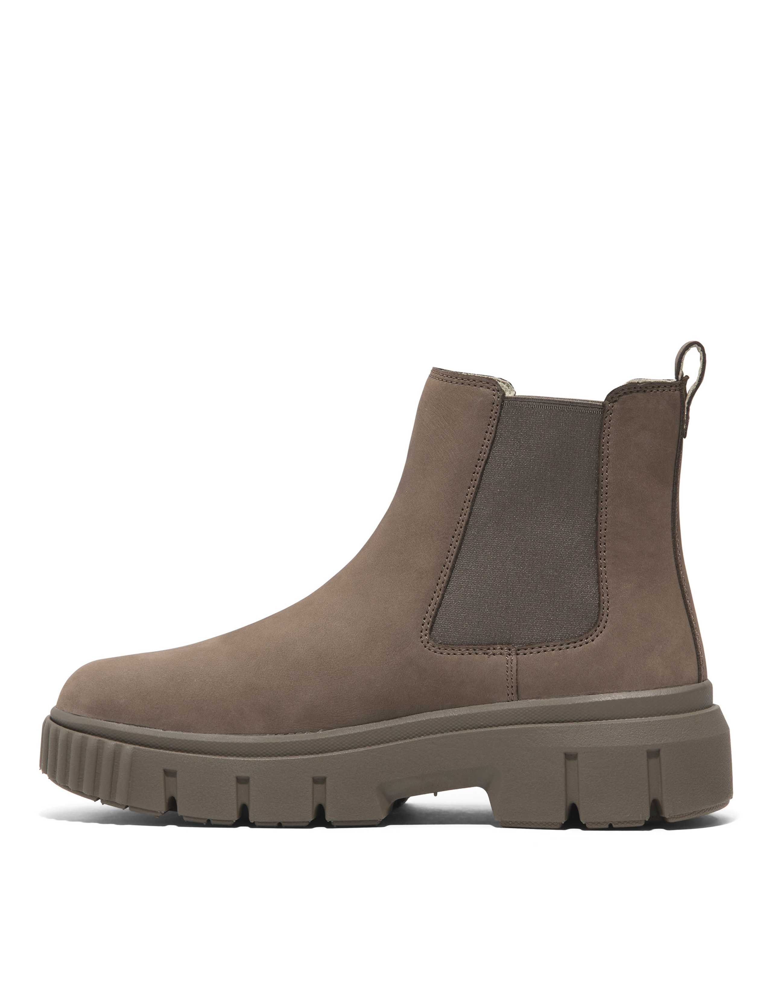 Greyfield Leather Chelsea Flatform Boots 6 of 6