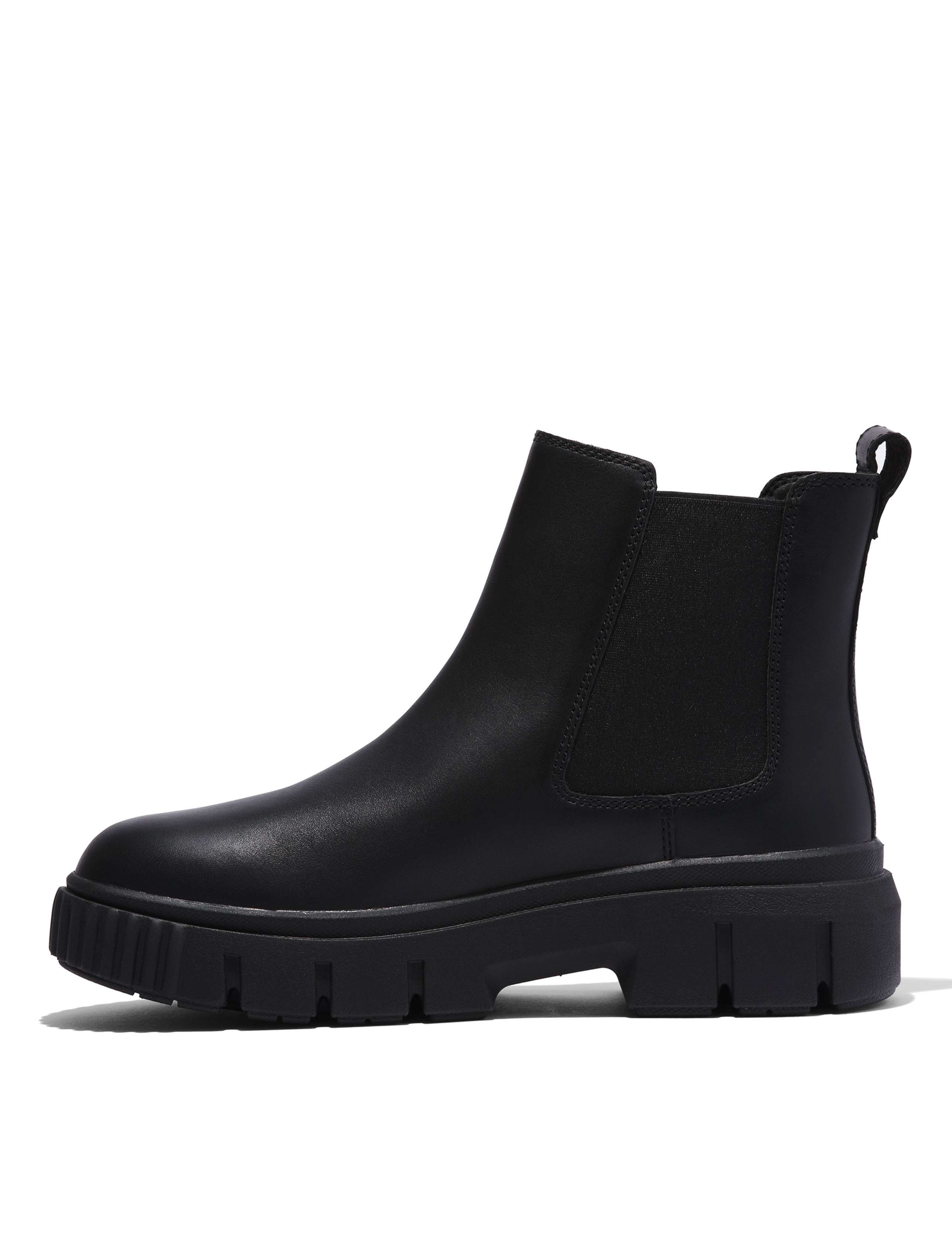 Greyfield Leather Chelsea Flatform Boots 3 of 6