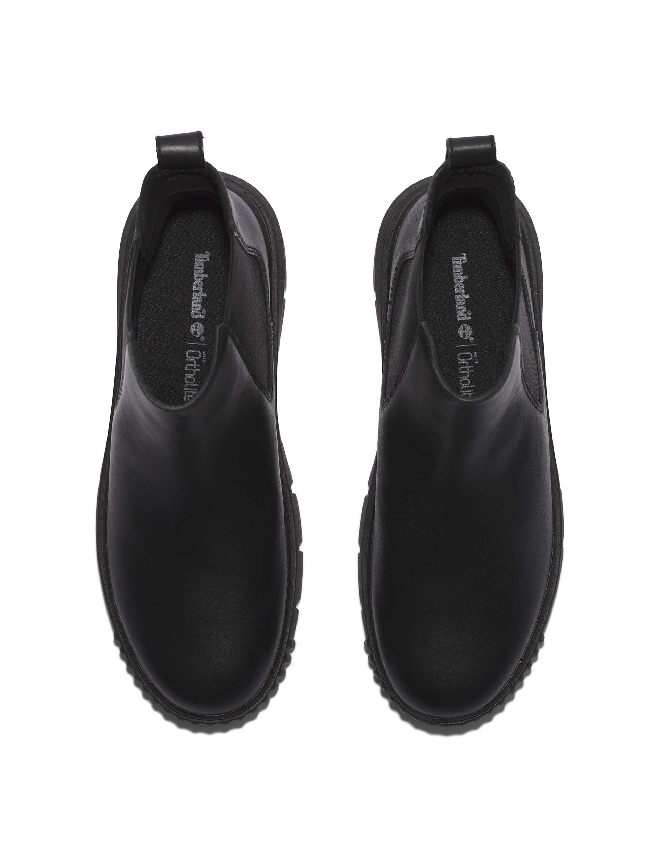 Greyfield Leather Chelsea Flatform Boots 4 of 6