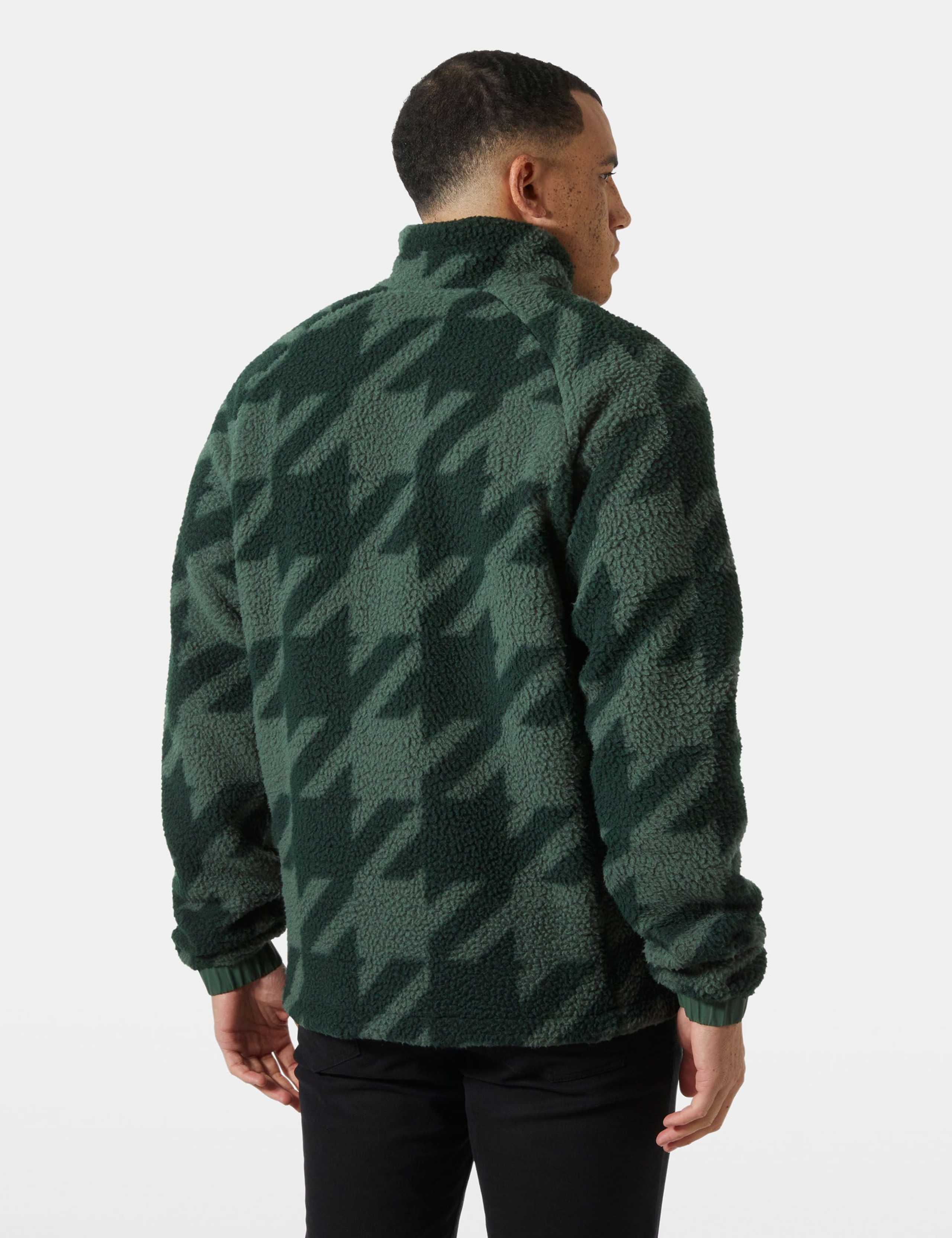 Panorama Printed Fleece Popper Front Jacket 3 of 5