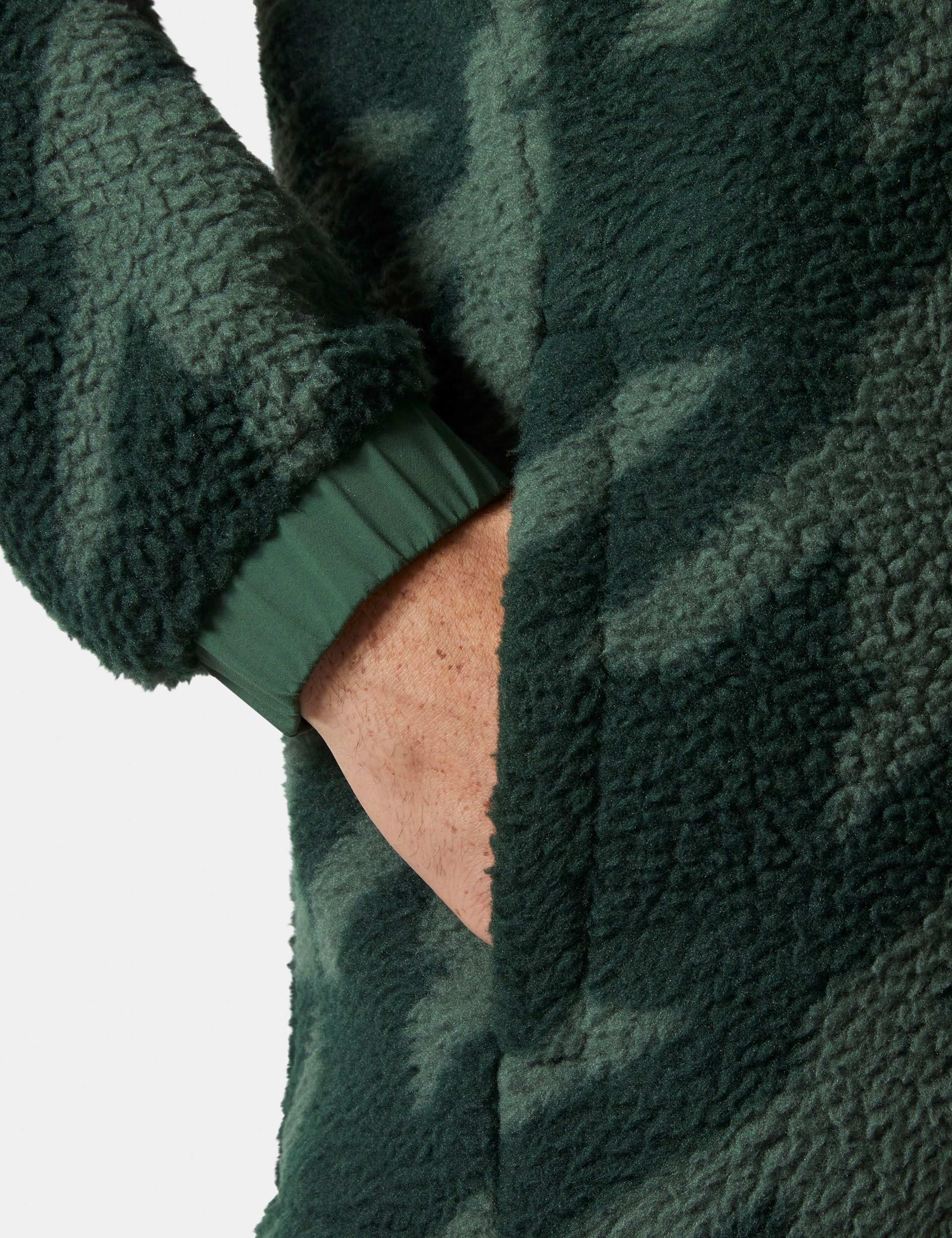 Panorama Printed Fleece Popper Front Jacket 4 of 5