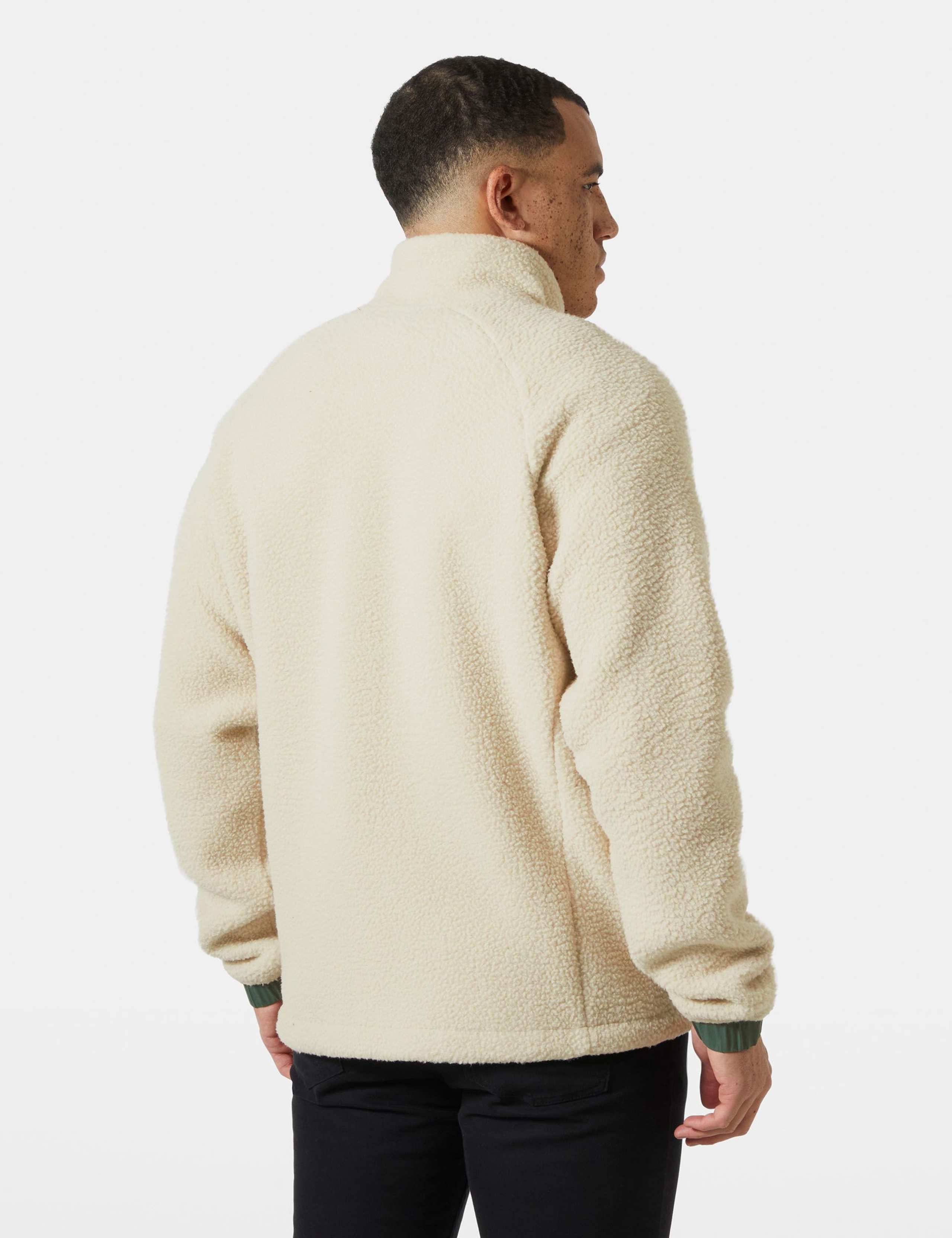 Panorama Fleece Funnel Neck Popper Jacket 3 of 5