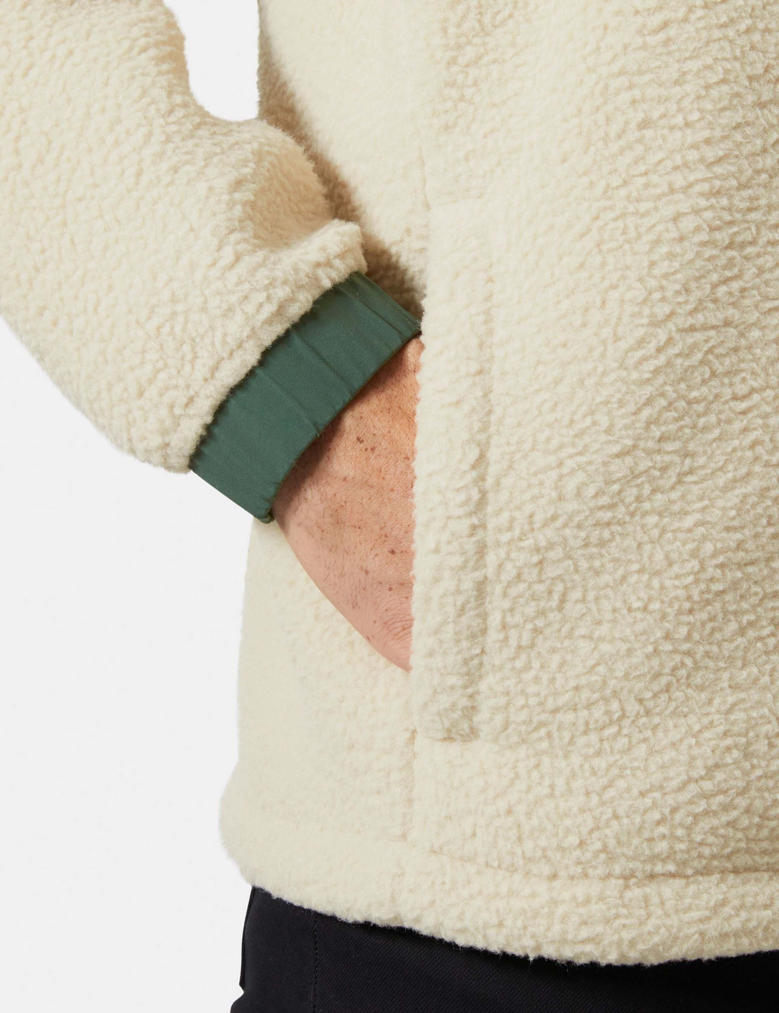 Panorama Fleece Funnel Neck Popper Jacket 4 of 5
