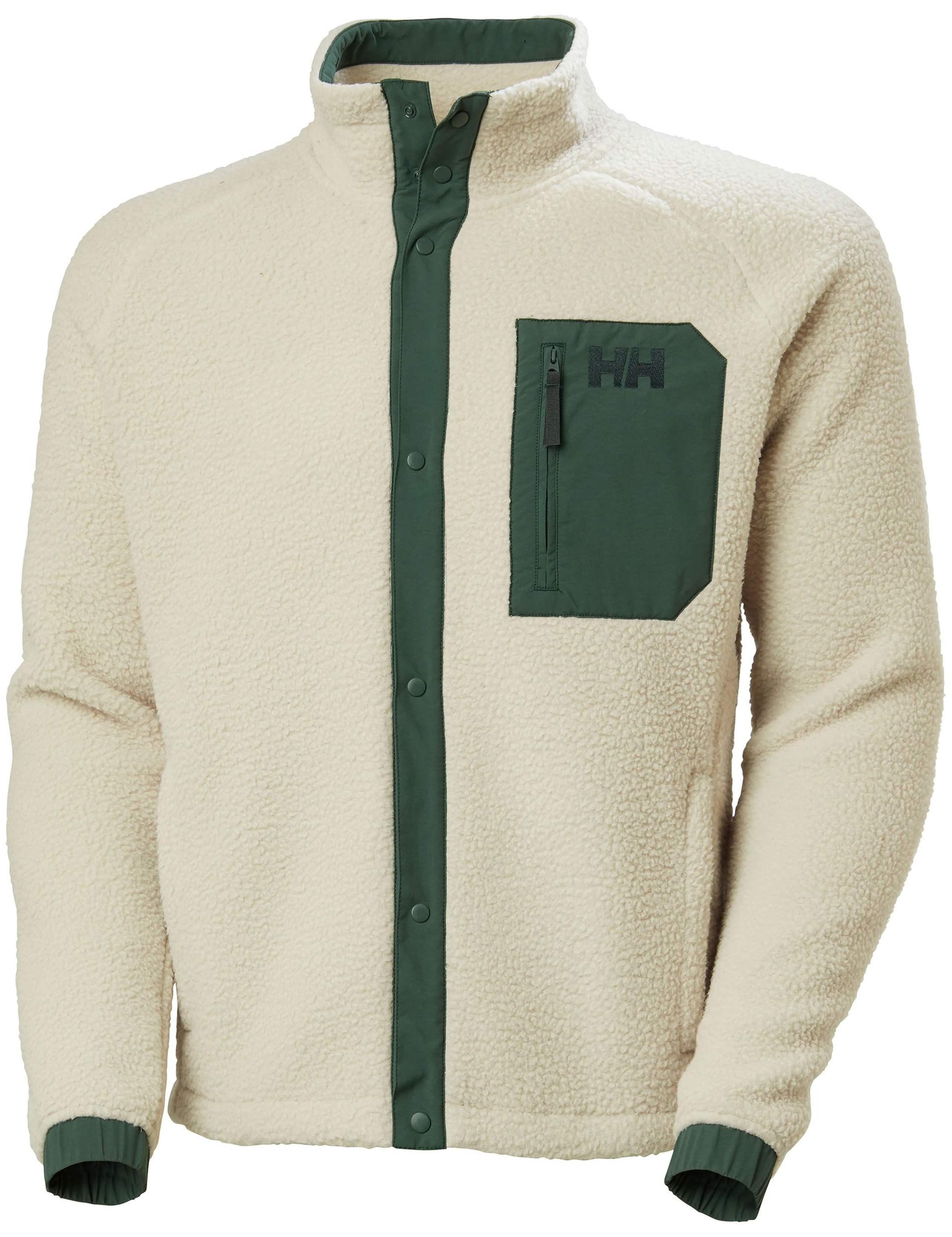 Panorama Fleece Funnel Neck Popper Jacket 2 of 5