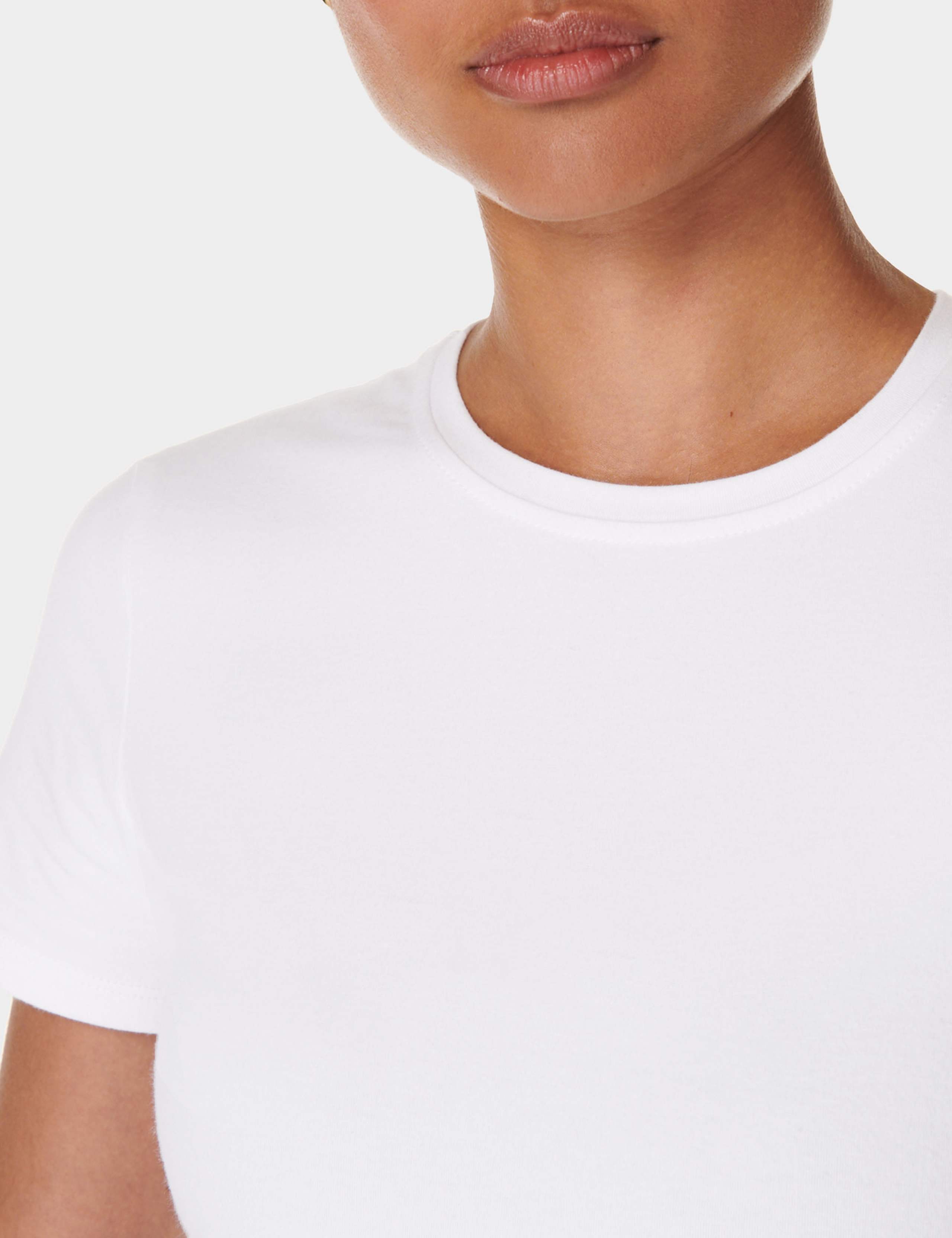 Essential Sculpt Cotton Rich T-Shirt 6 of 6