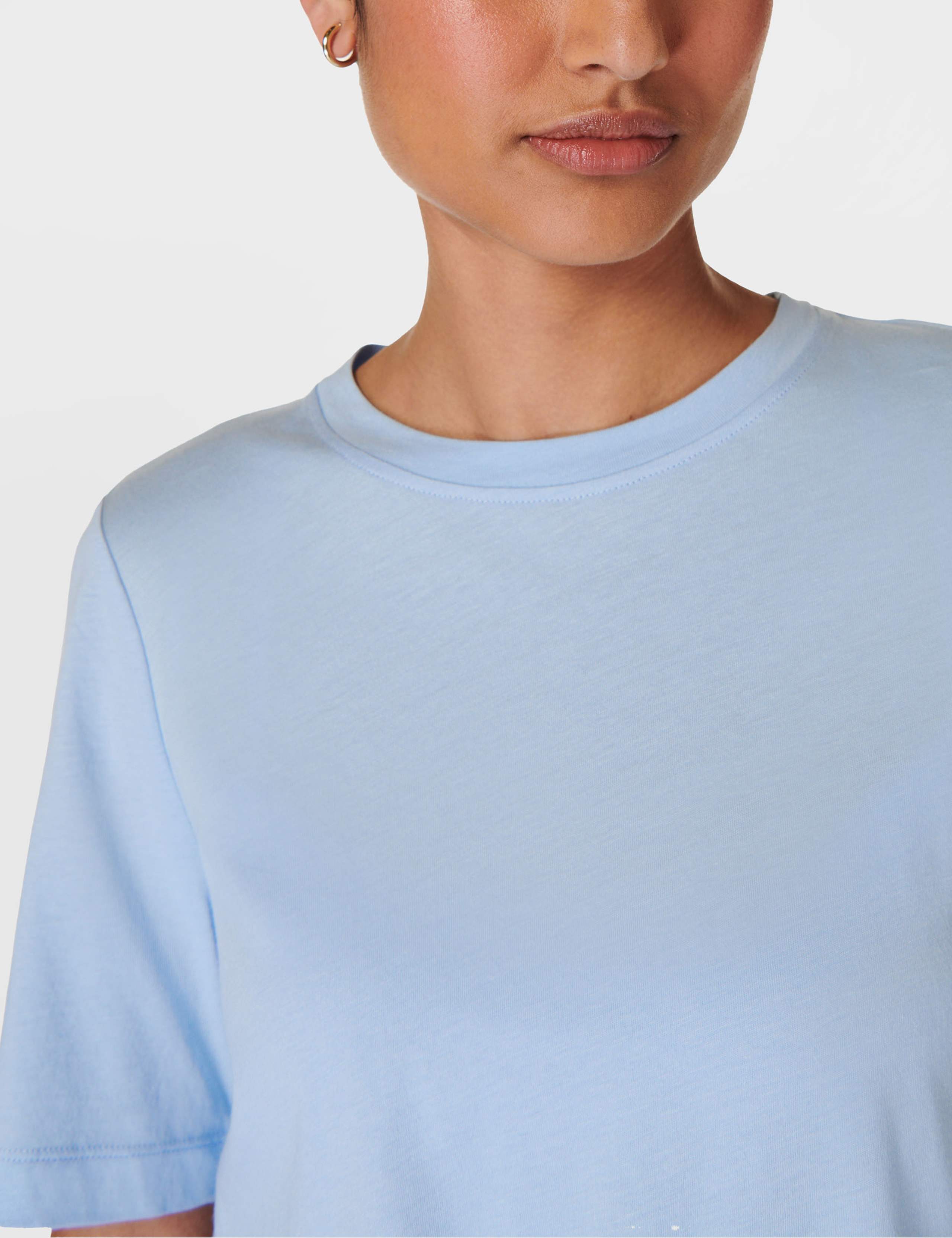 Essential Cotton Rich Crew Neck T-Shirt 3 of 6
