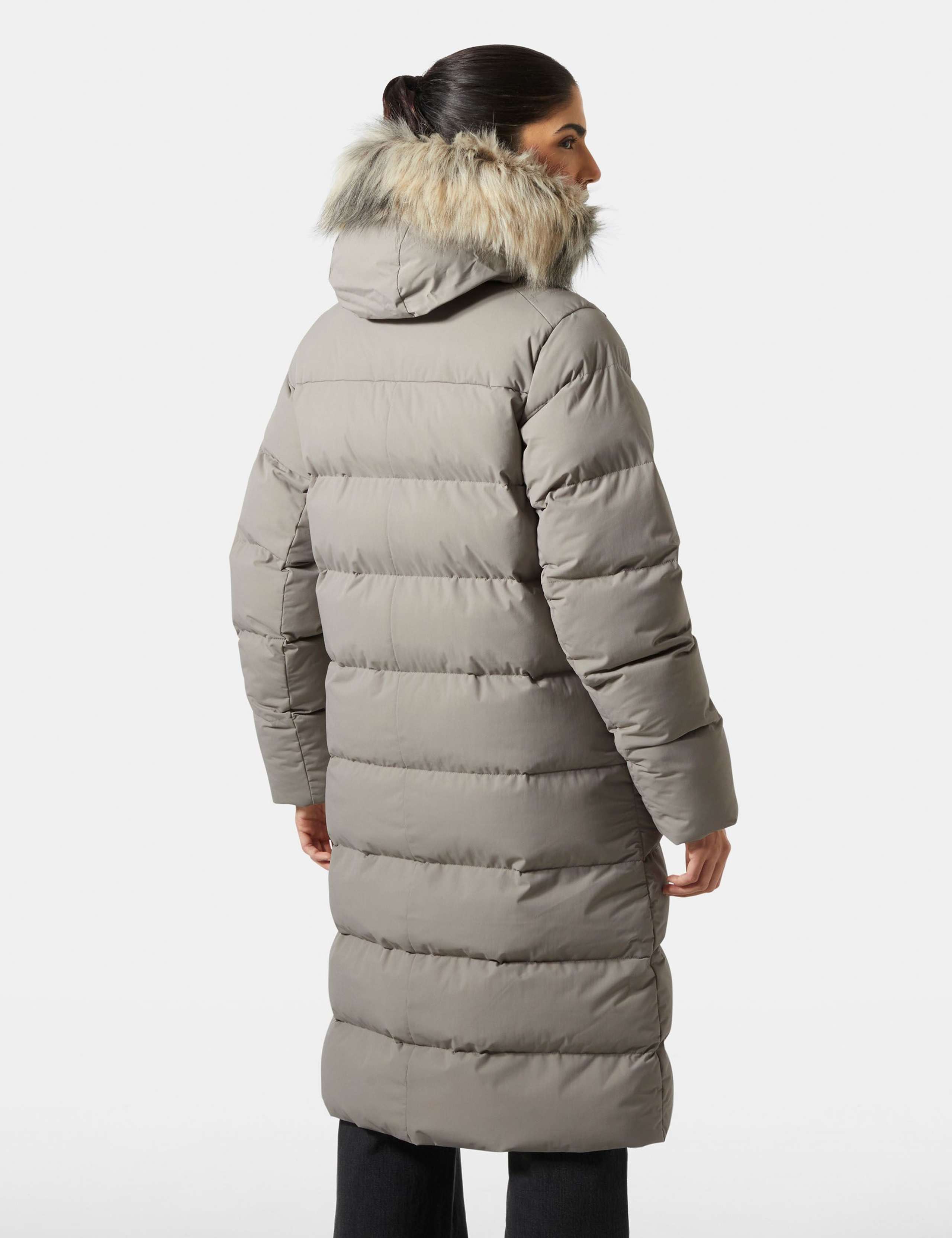 Aria Longline Parka Coat 6 of 6