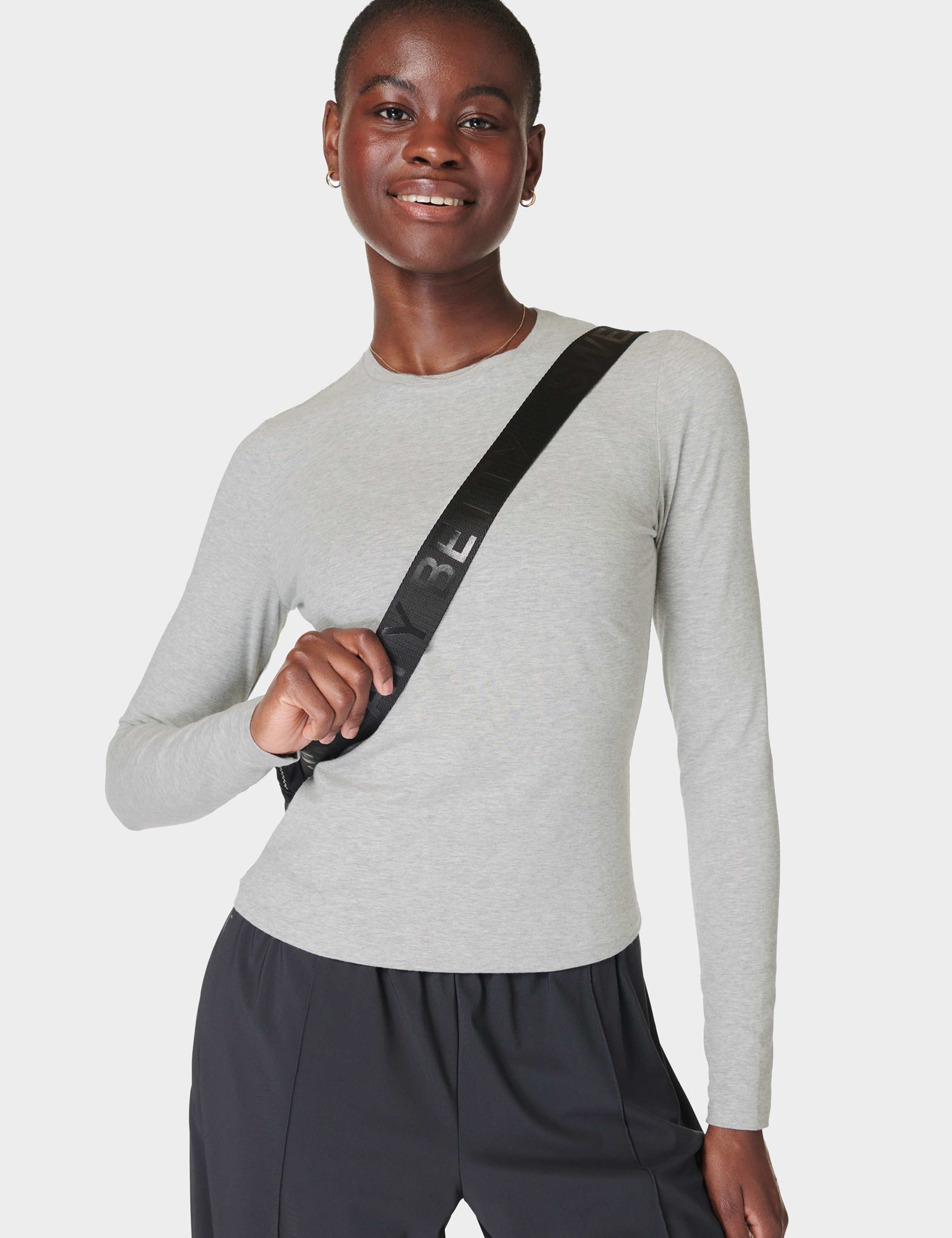 Essential Sculpt Cotton Rich Crew Neck Top 4 of 6