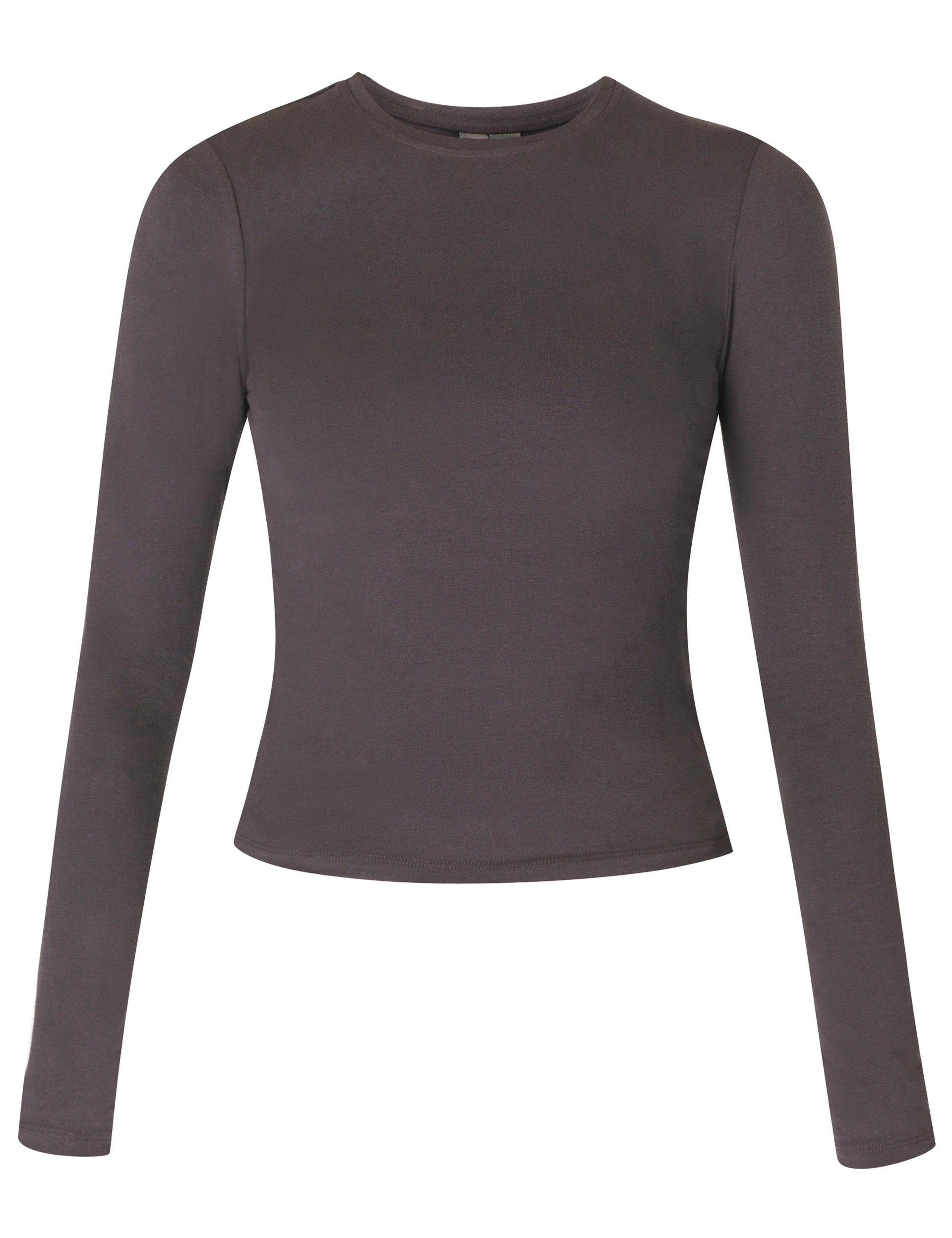 Essential Sculpt Cotton Rich Crew Neck Top 2 of 6