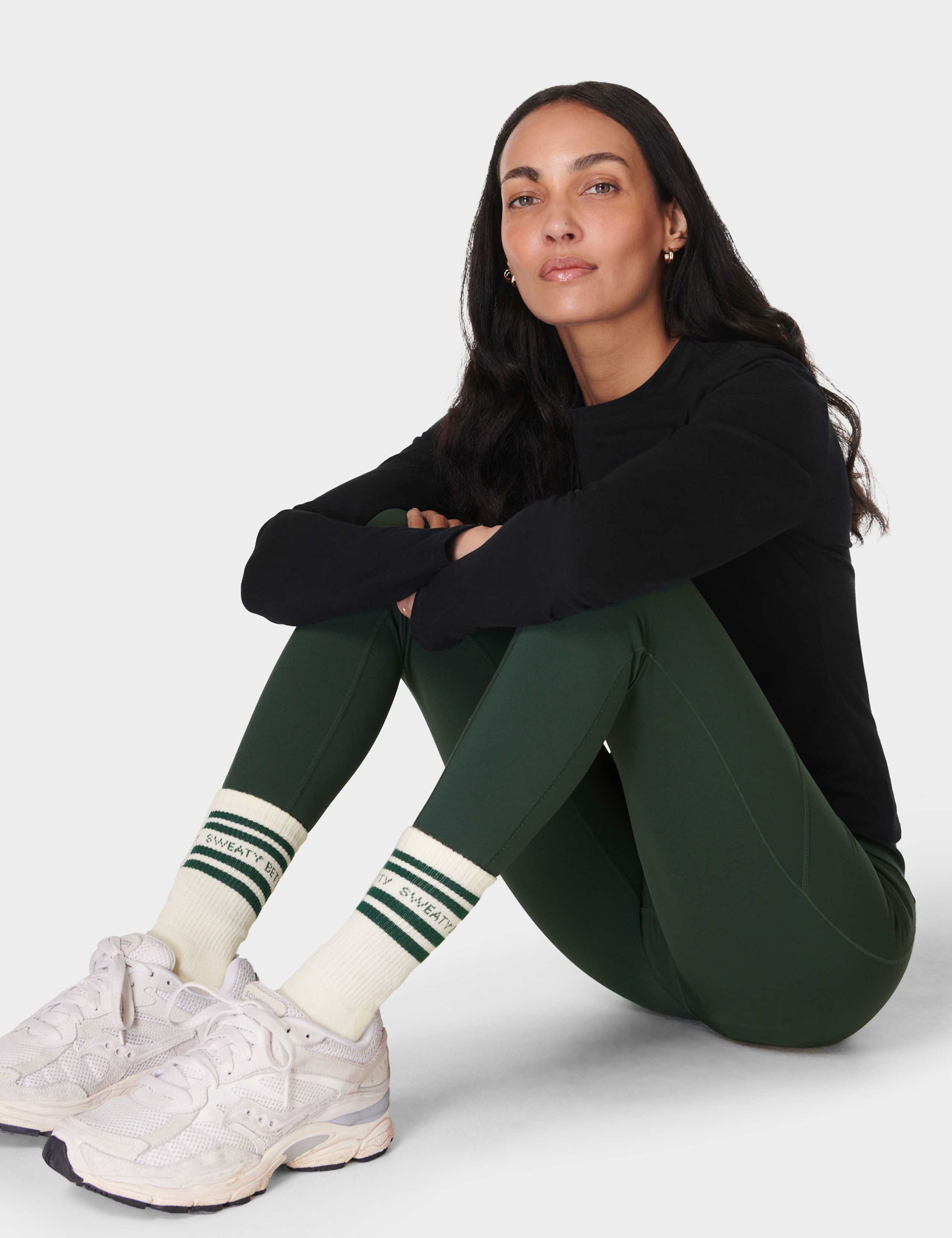 Essential Sculpt Cotton Rich Crew Neck Top 3 of 6