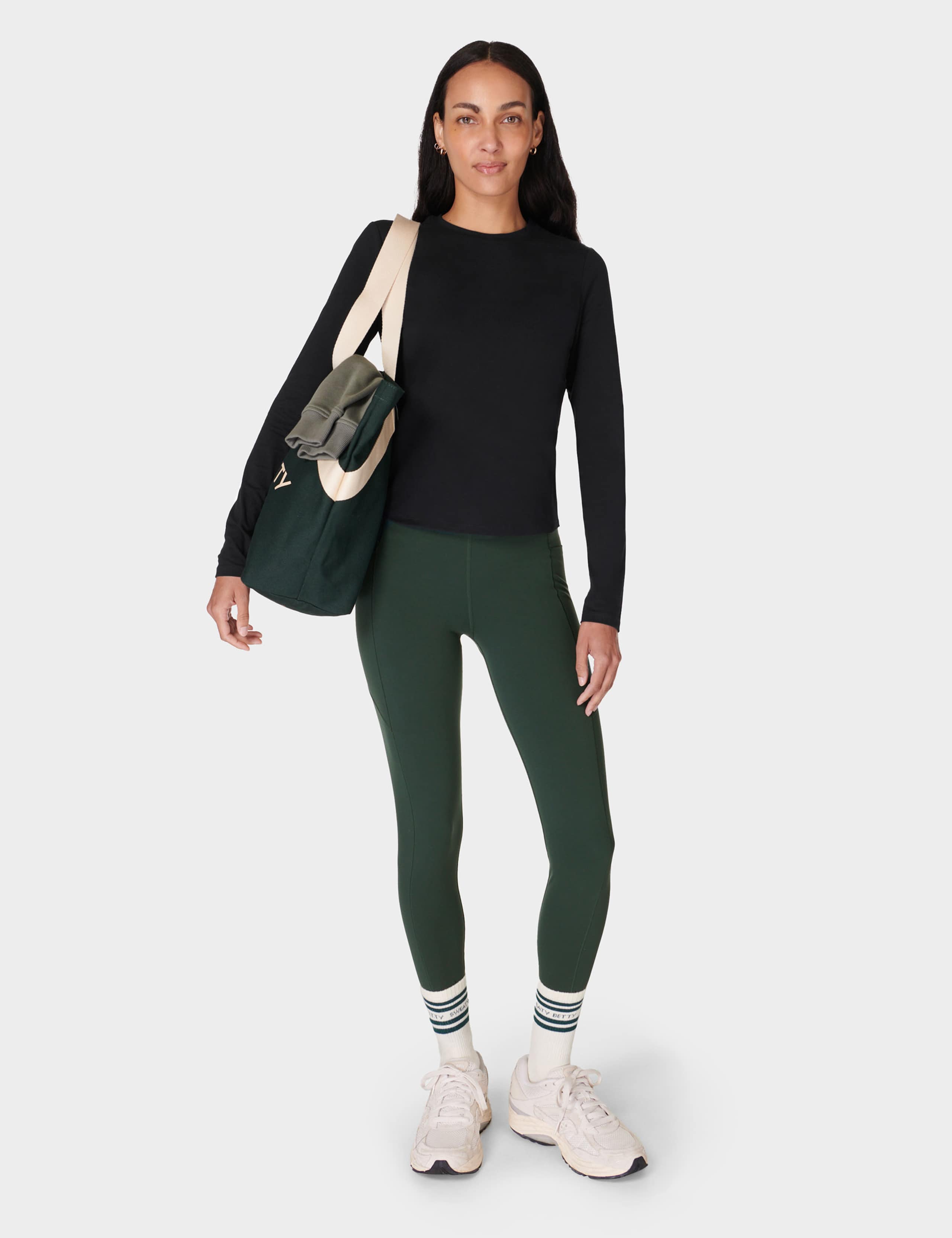 Essential Sculpt Cotton Rich Crew Neck Top 4 of 6