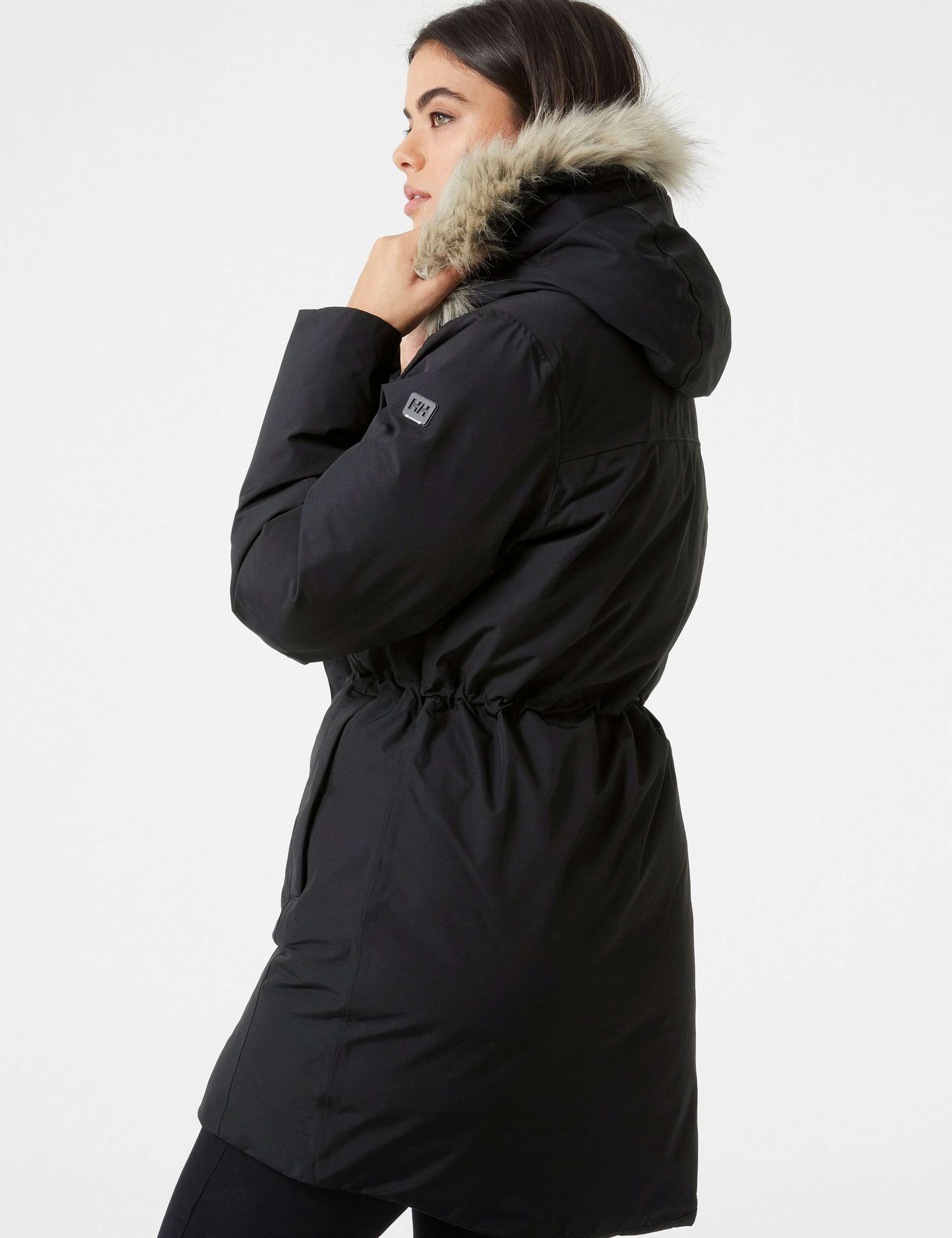 Senja Padded Hooded Longline Parka Coat 5 of 6