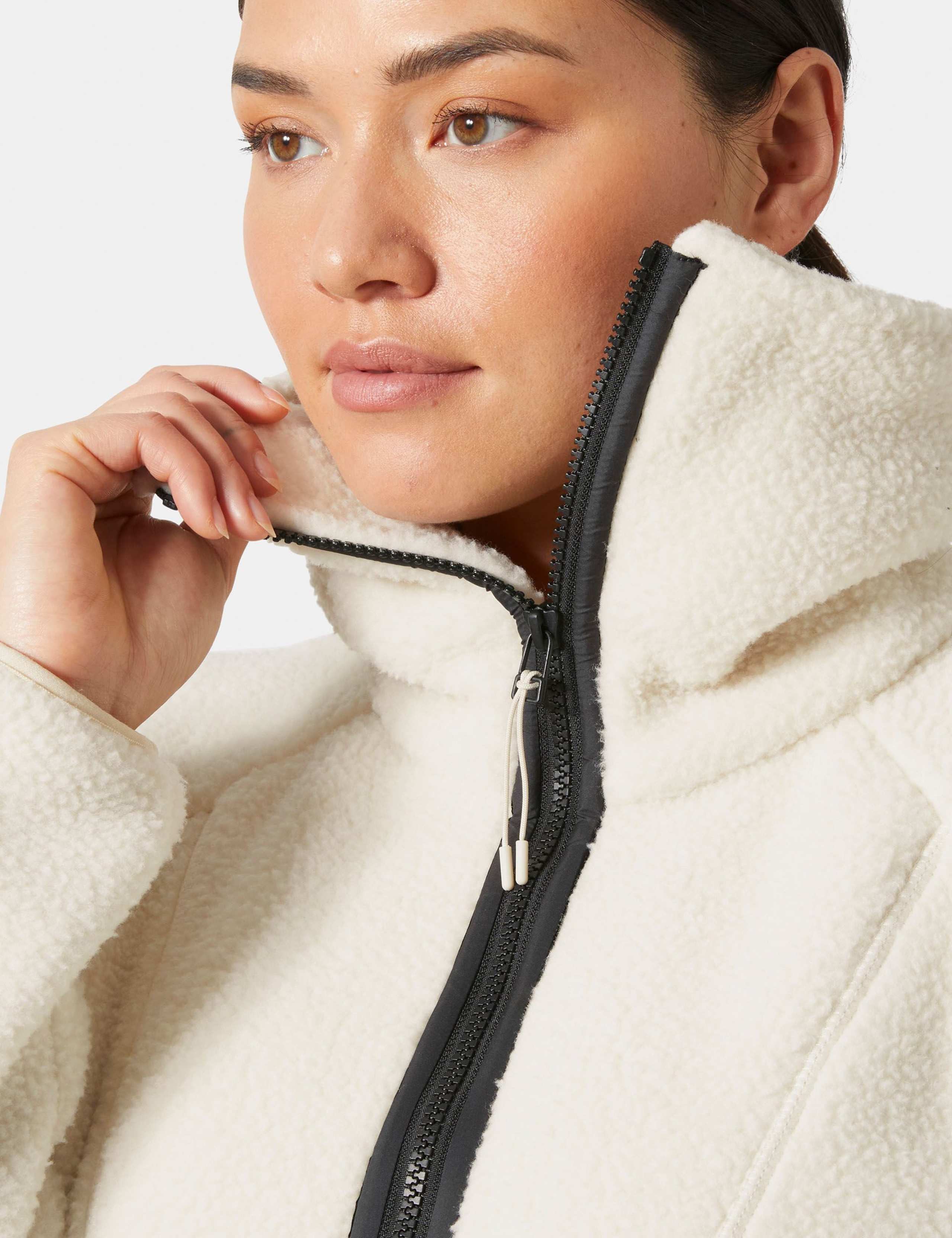 Bliss Houndstooth Half Zip Fleece Sweatshirt 5 of 5