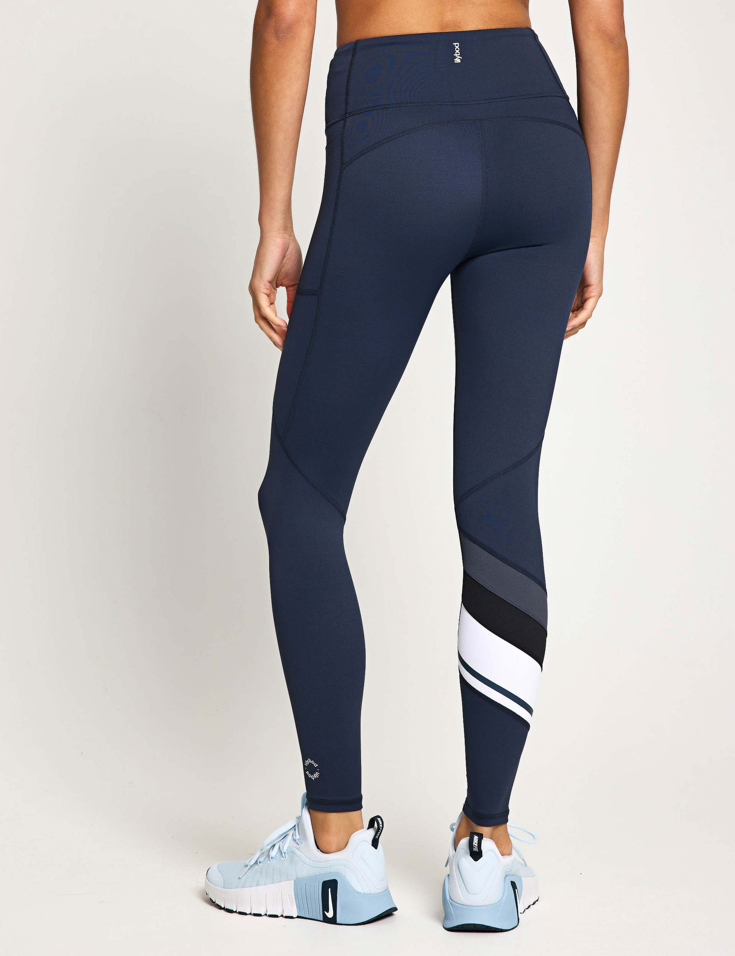Limitless Striped High Waisted Leggings 3 of 5