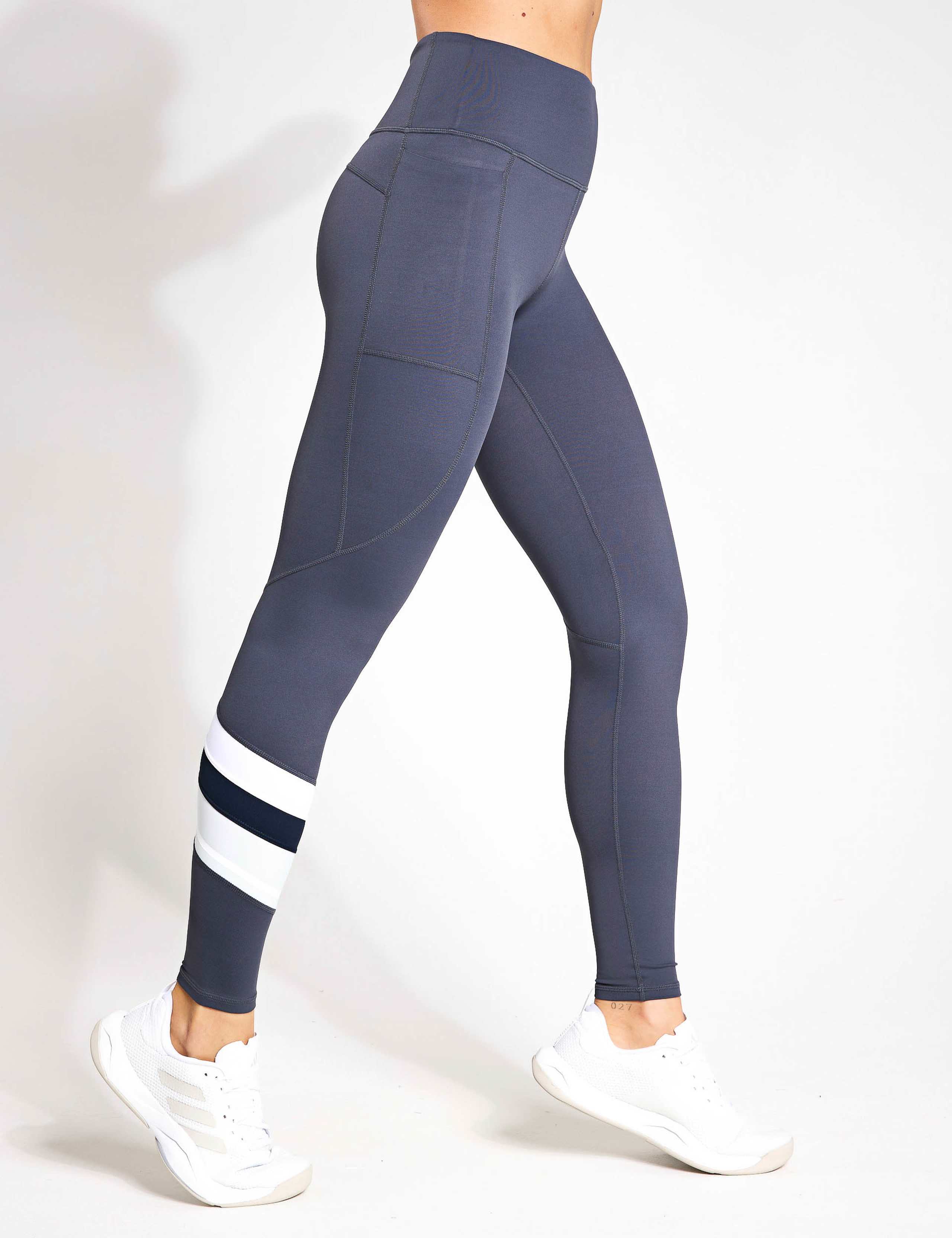 Limitless Striped High Waisted Leggings 4 of 5