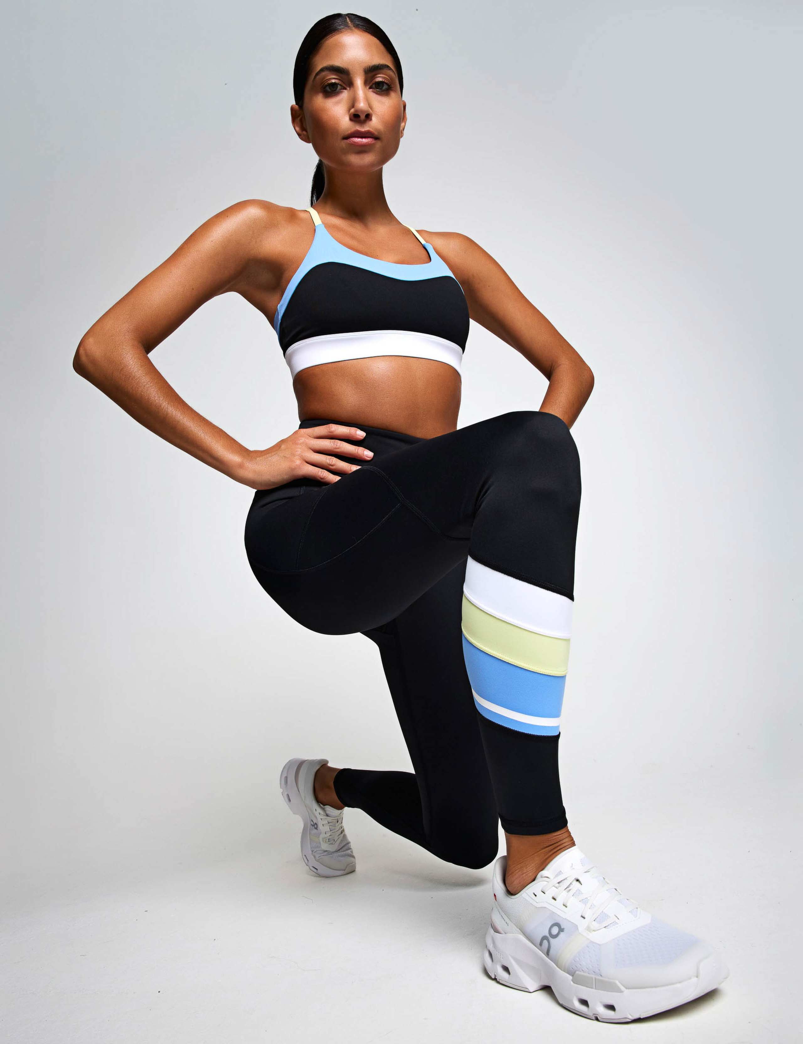 No Limit Striped High Waisted Leggings 2 of 5