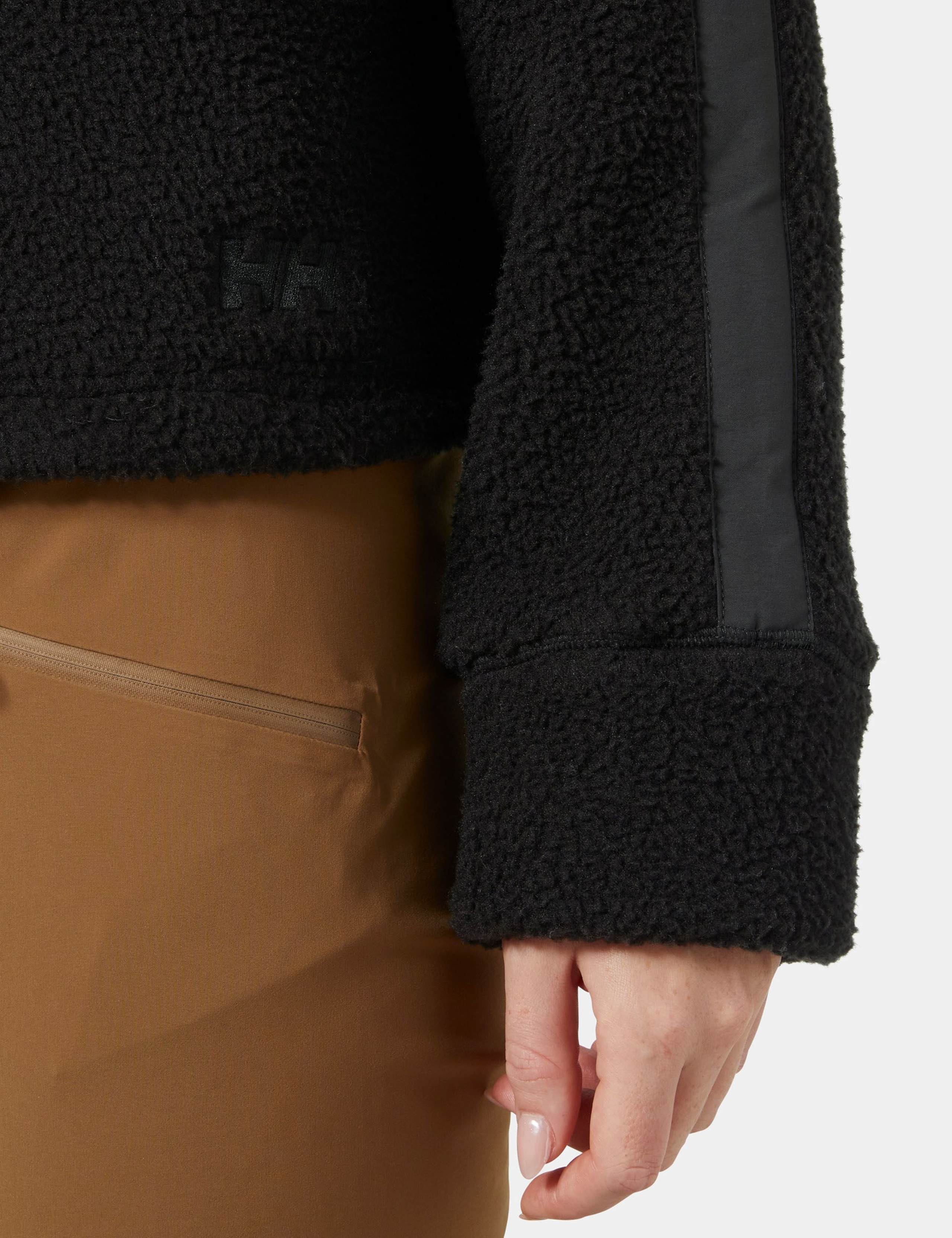 Imperial Half Zip Fleece Cropped Sweatshirt 4 of 5