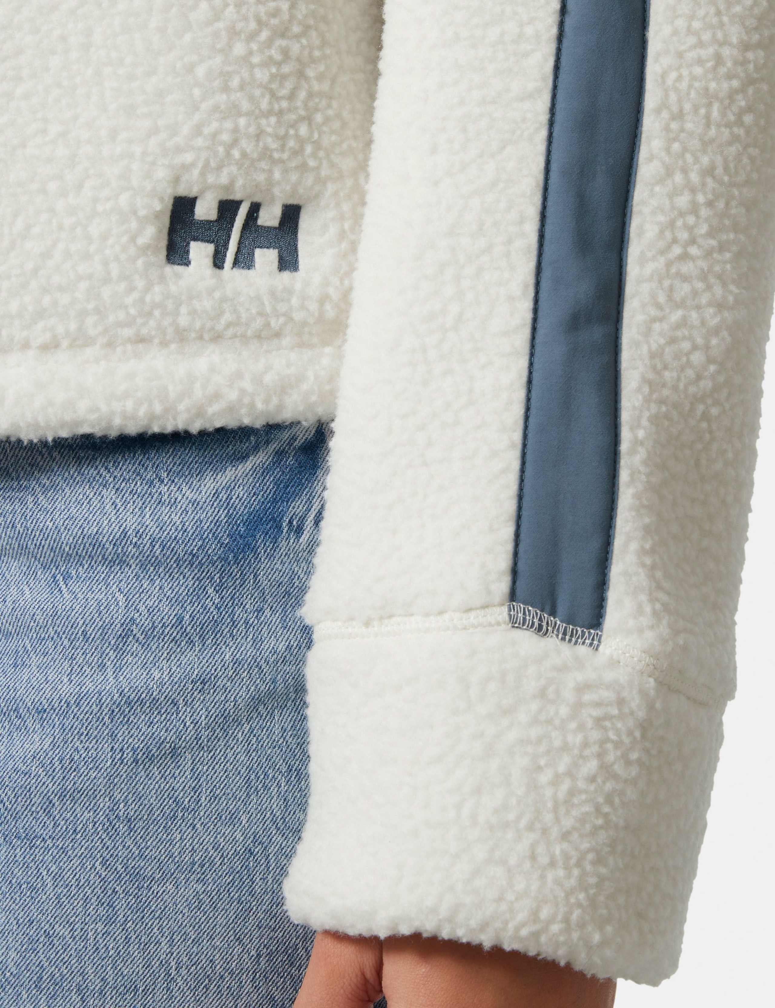 Imperial Half Zip Fleece Cropped Sweatshirt 4 of 5