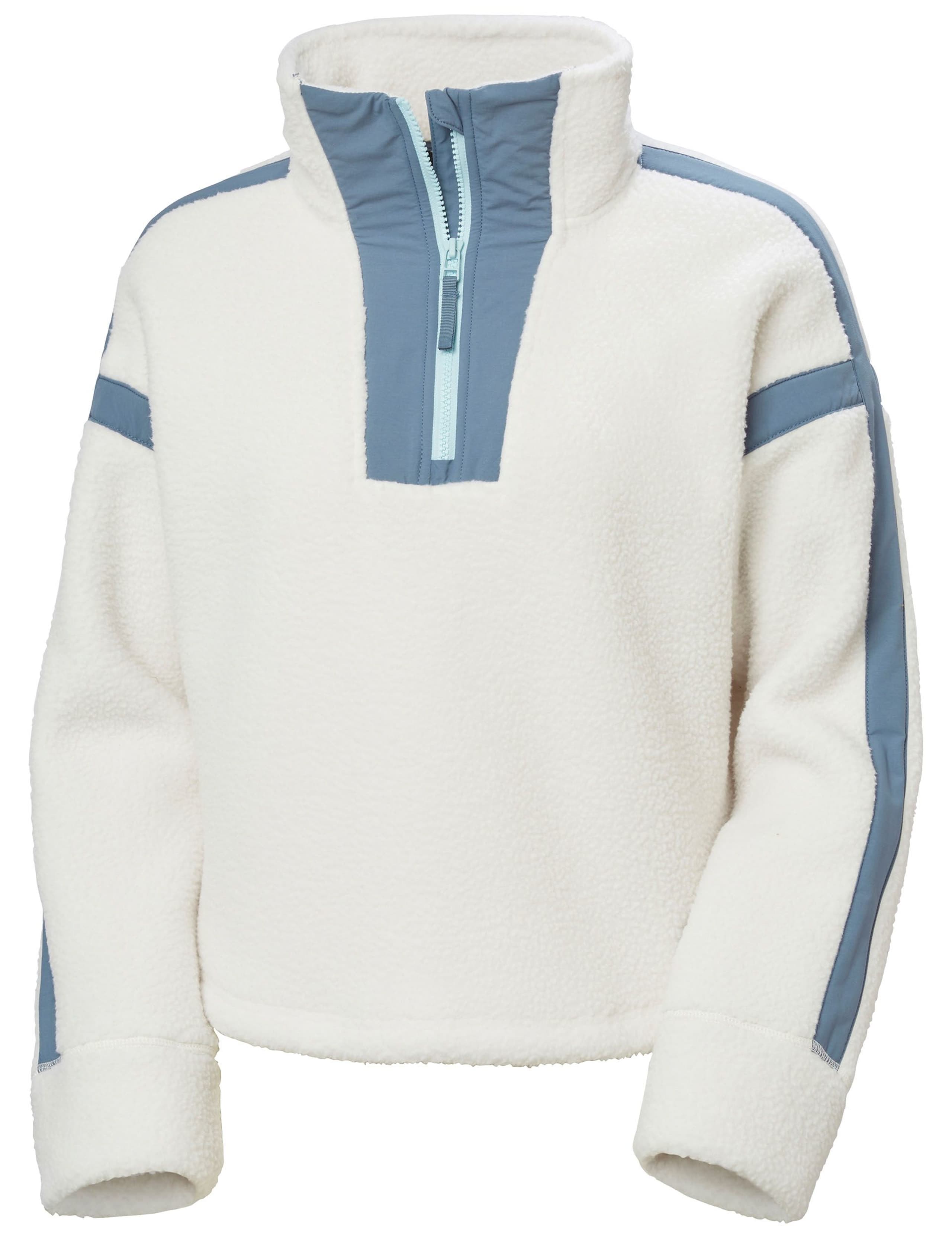 Imperial Half Zip Fleece Cropped Sweatshirt 2 of 5