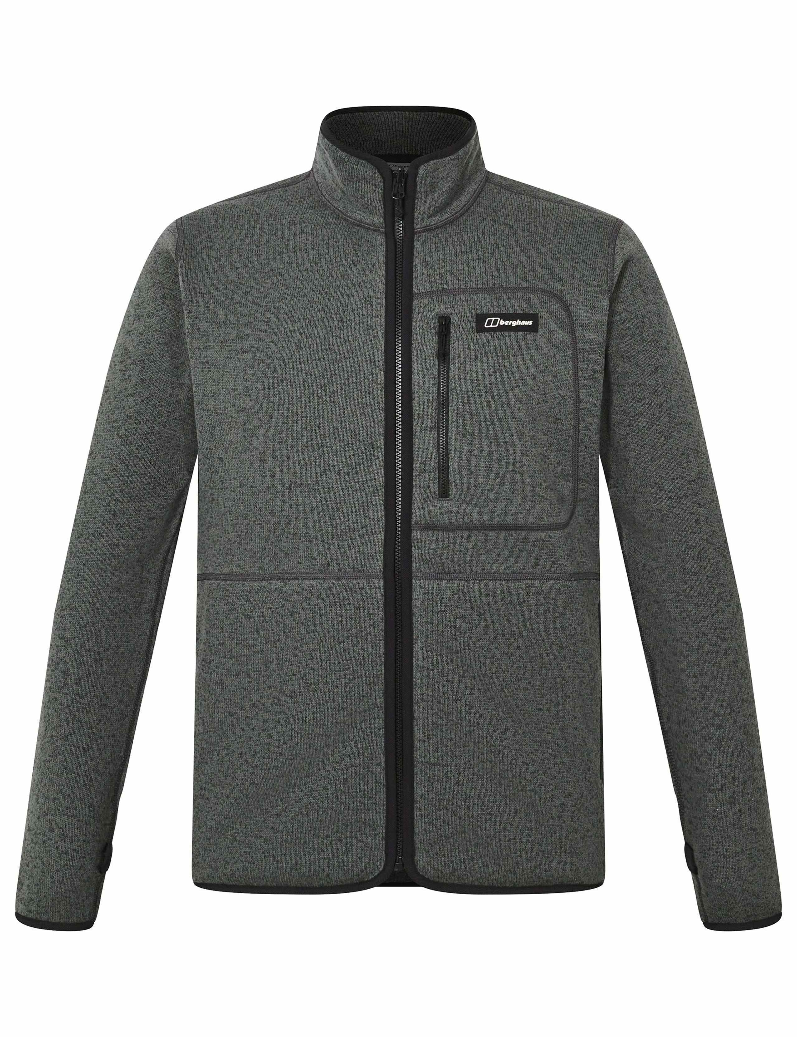 Fleece Funnel Neck Zip Up Jacket 2 of 9