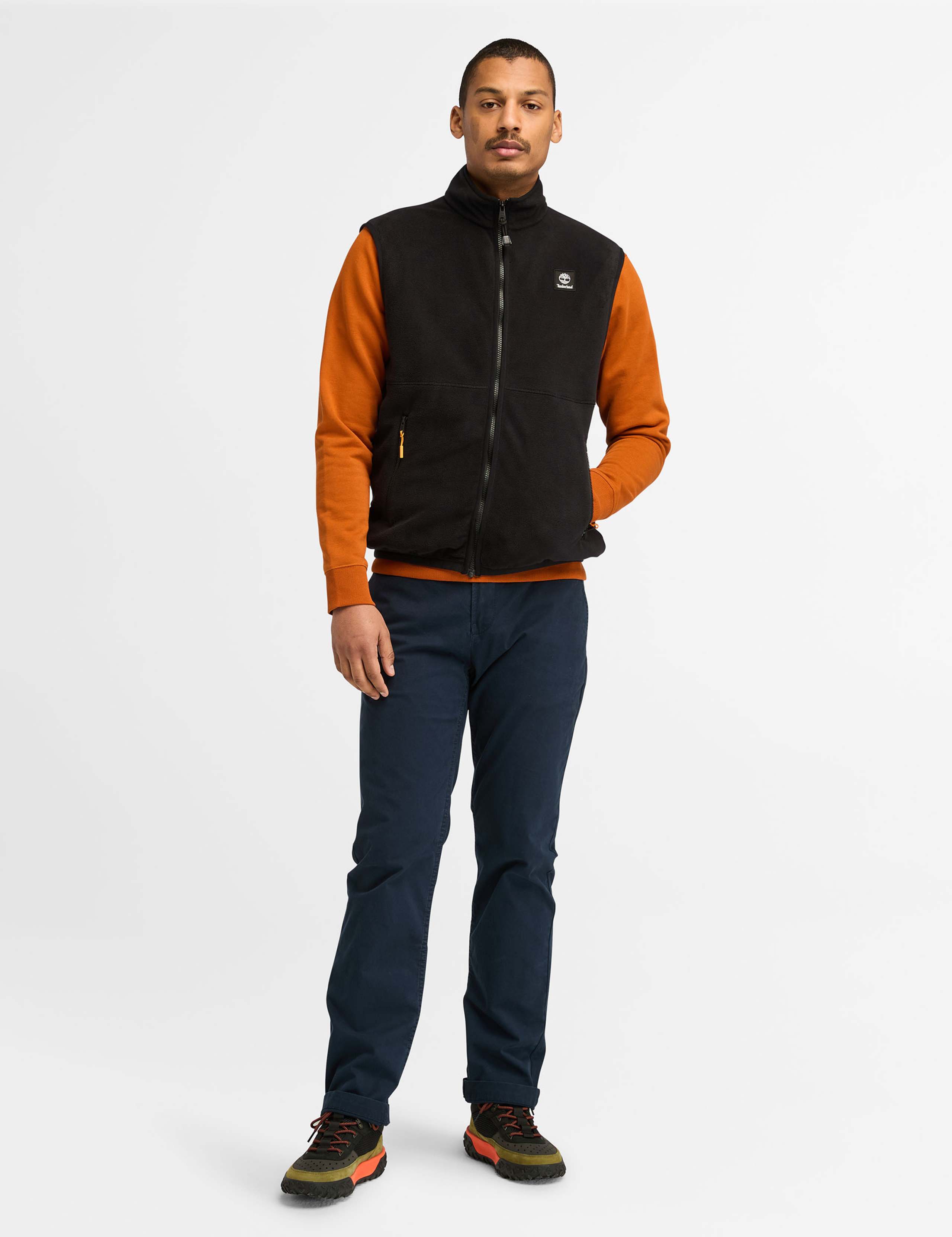 Polar Fleece Zip Up Gilet 3 of 6