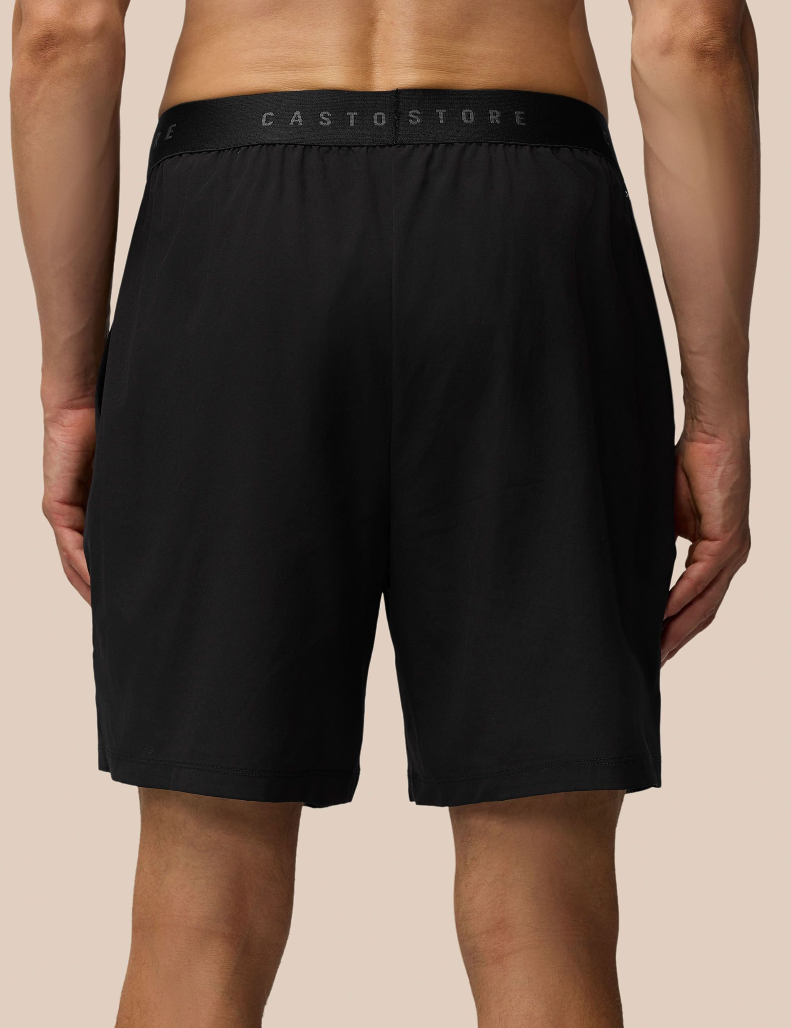 Branded Elastic 7"  Gym Shorts 3 of 6