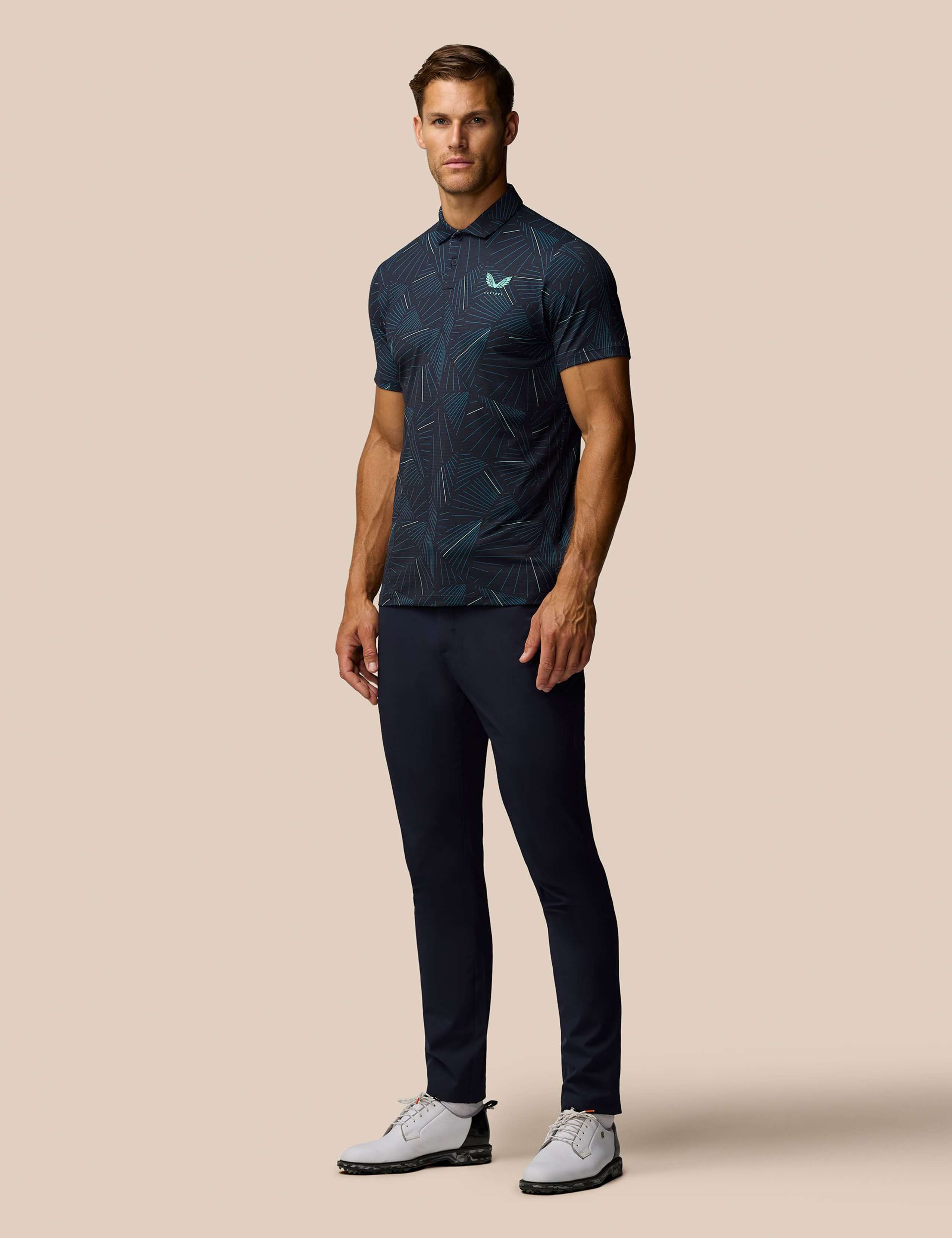 Regular Fit Patterned Polo Shirt 4 of 8