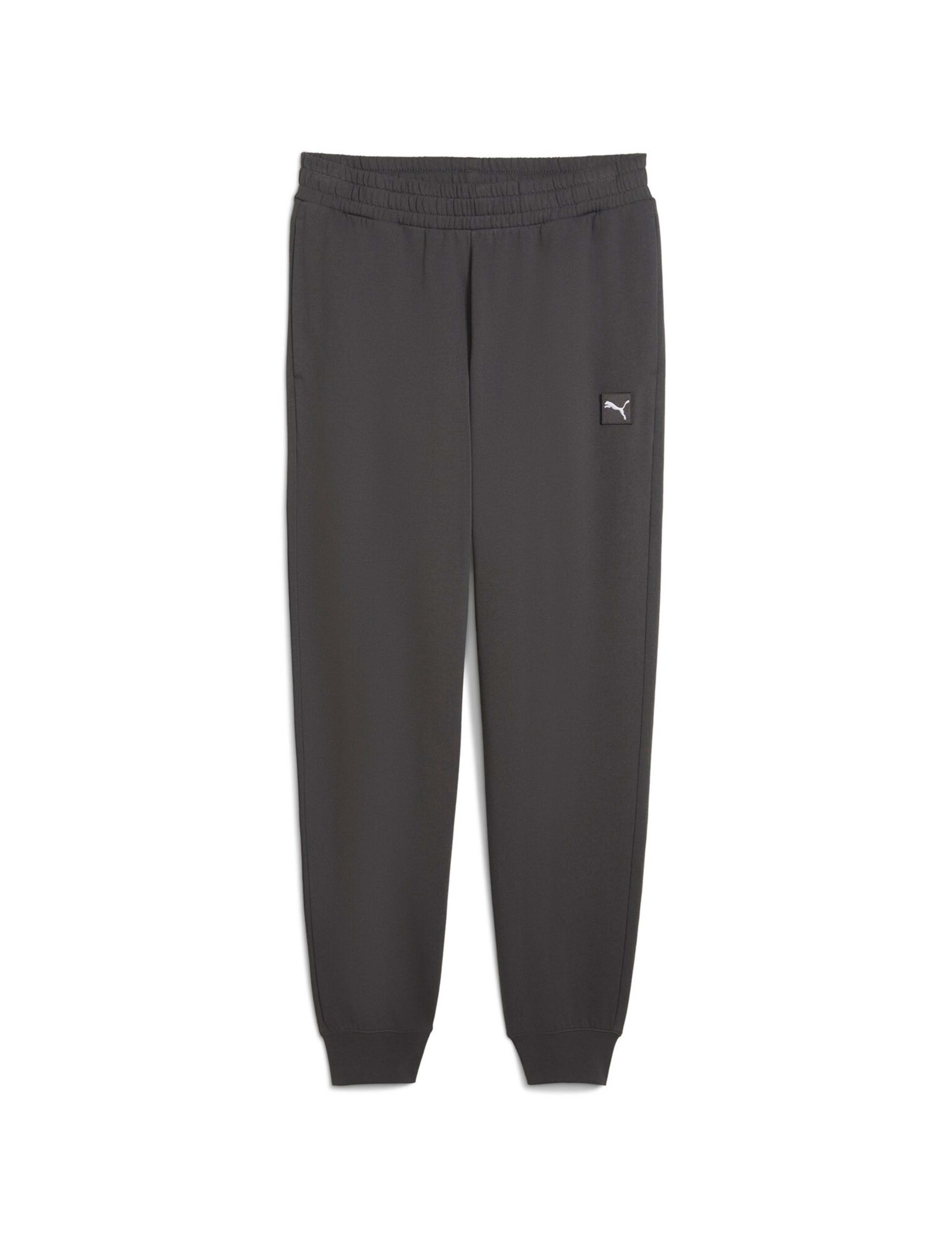 Essentials Elevated Pure Cotton Joggers 2 of 4