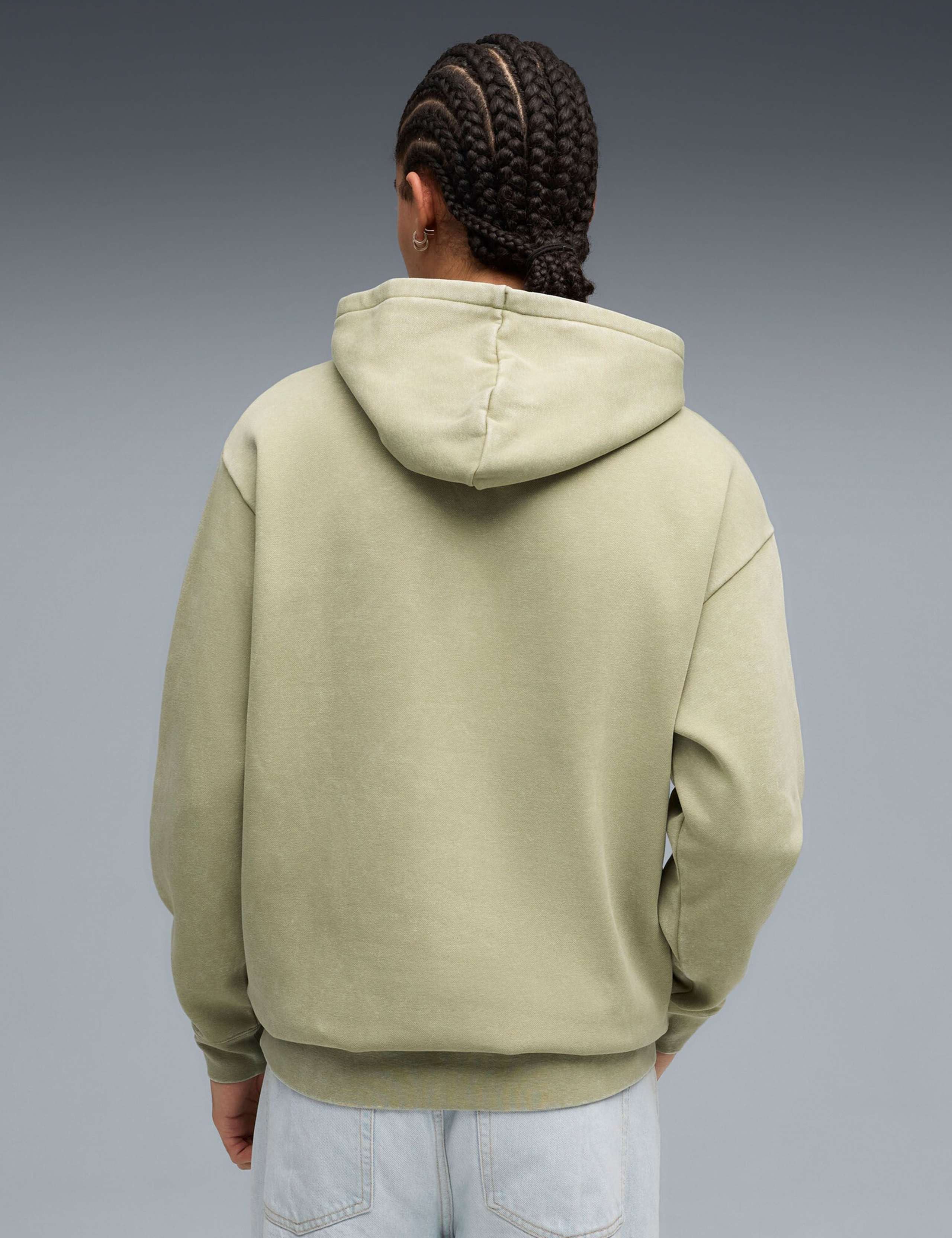 Essential Elevated Relaxed Wash Hoodie 3 of 4