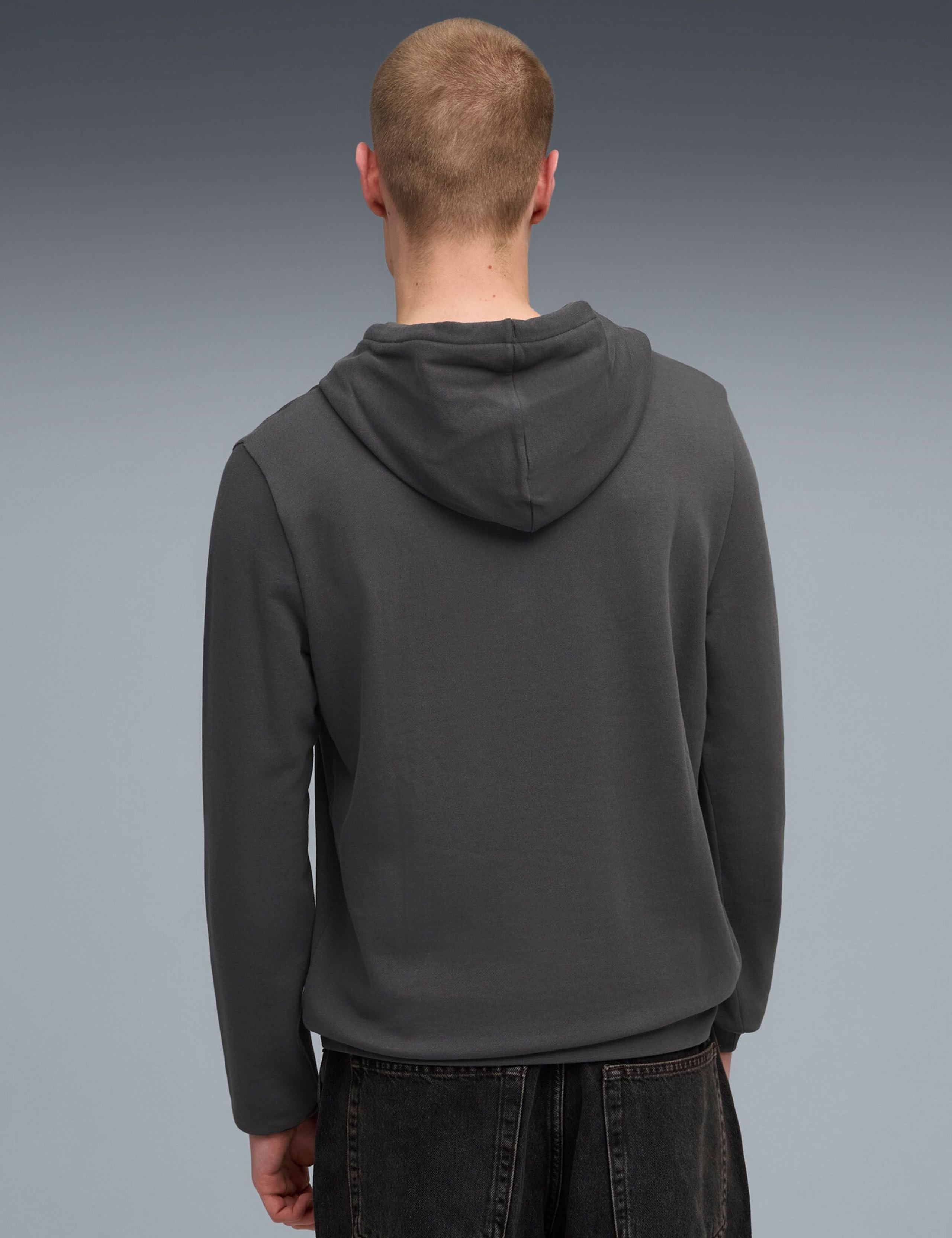 Essentials Elevated Pure Cotton Hoodie 3 of 4