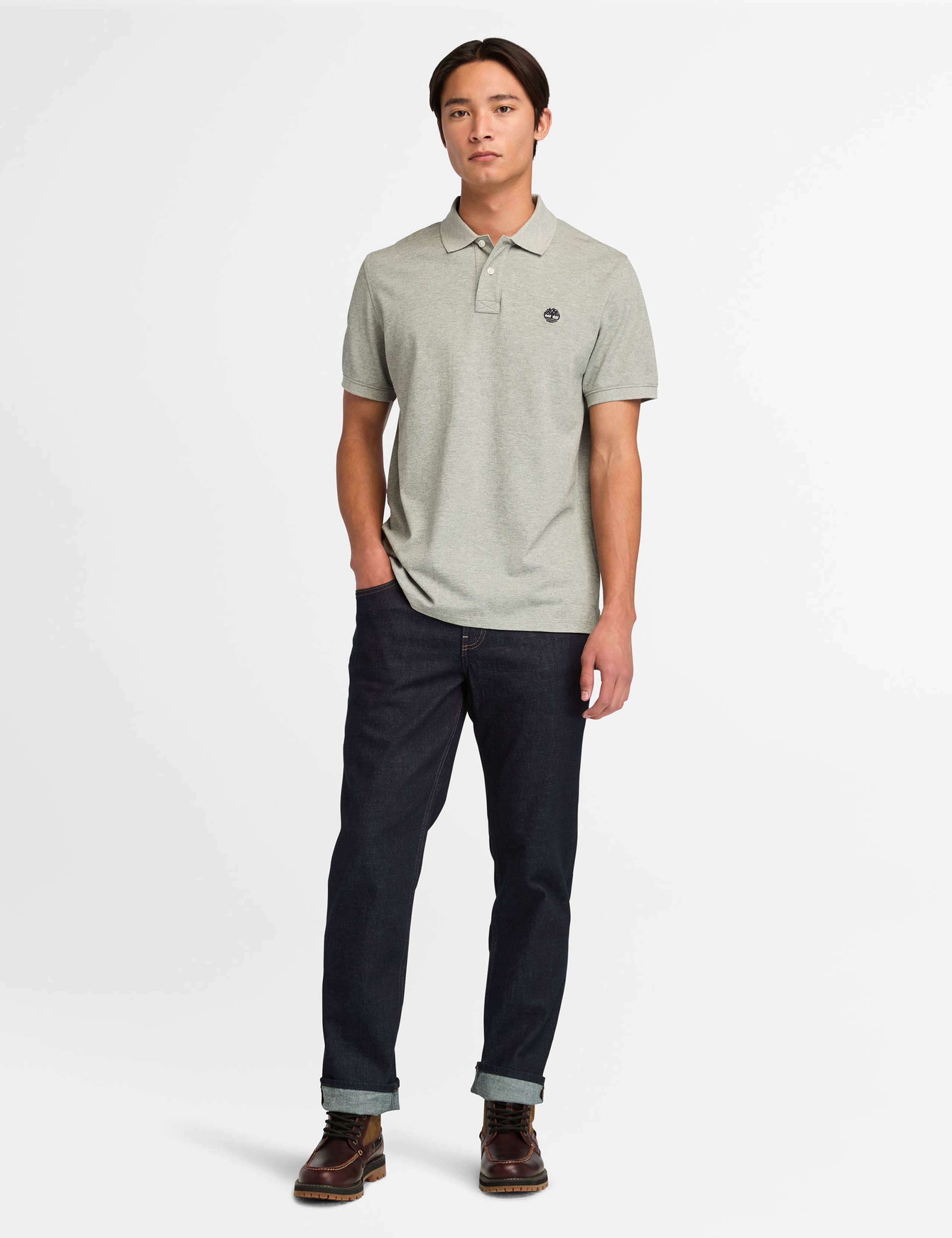 Pure Cotton Pique Polo Shirt 3 of 5
