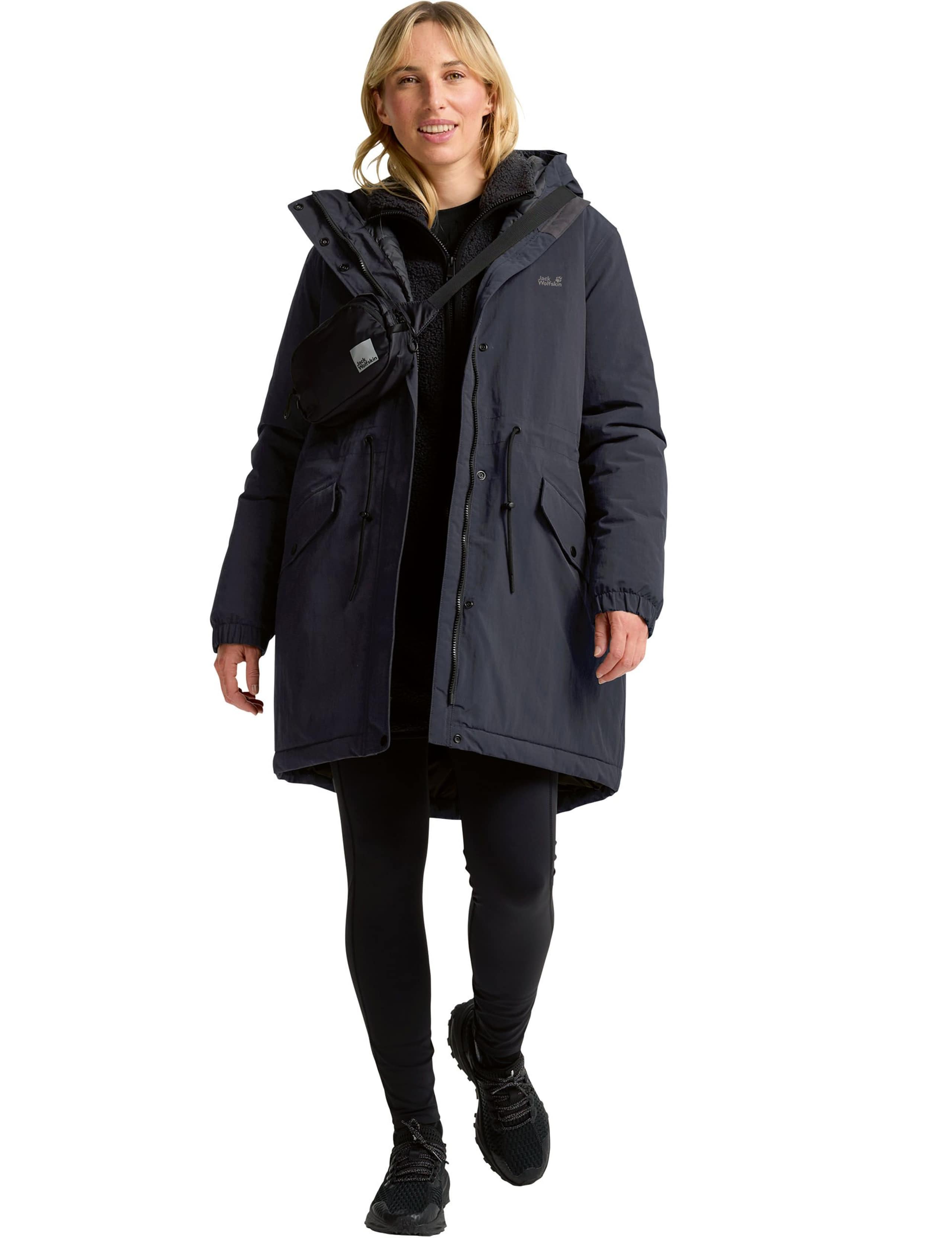 Chilly Frost Hooded Longline Parka Coat 3 of 7
