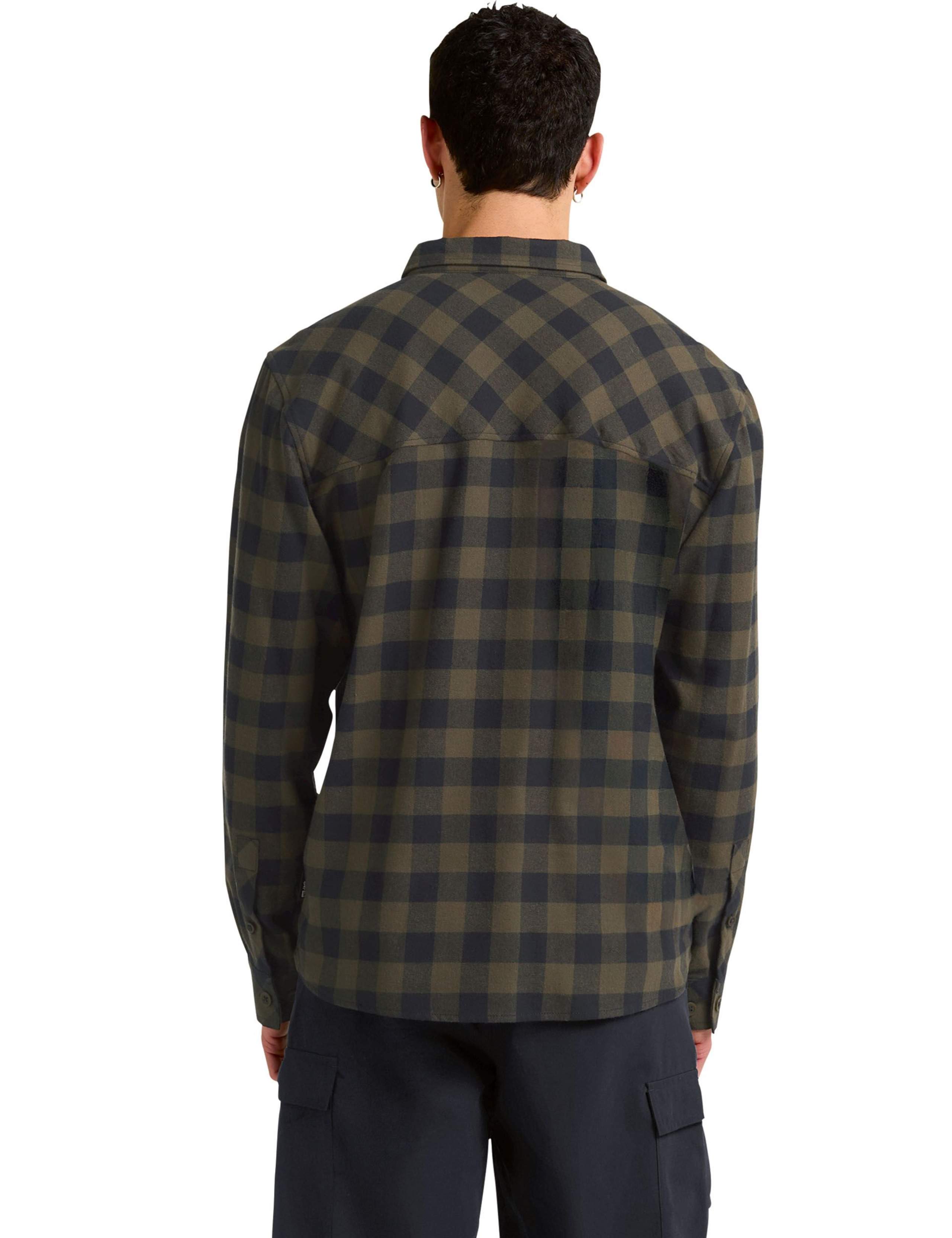Regular Fit Pure Cotton Checked Flannel Shirt 4 of 5