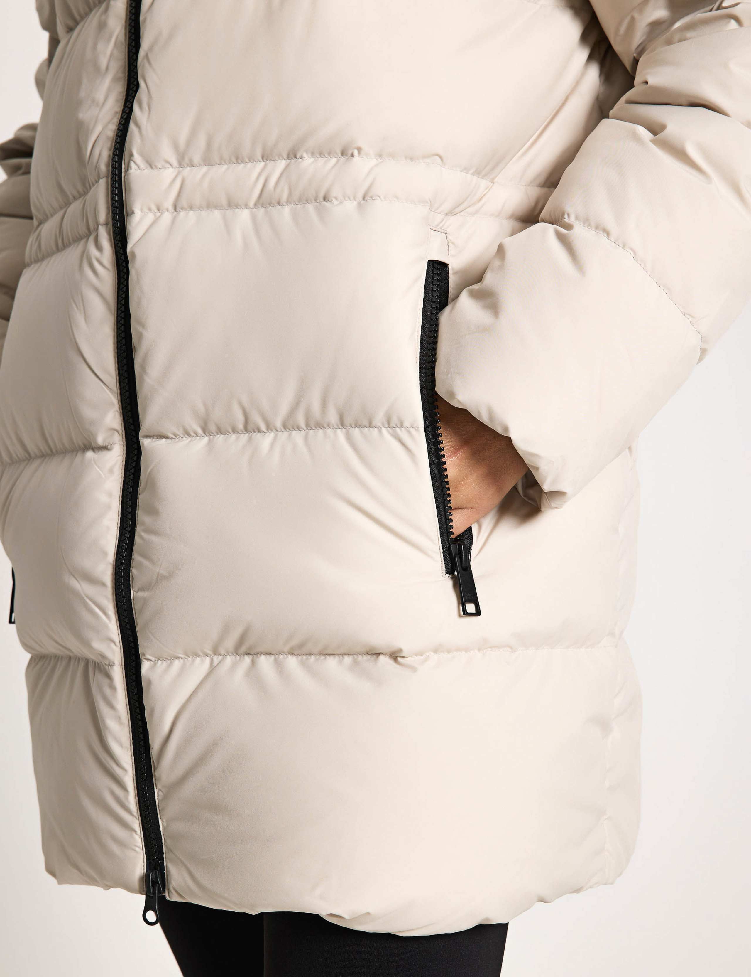 Frozen Palace Hooded Longline Puffer Jacket 5 of 6