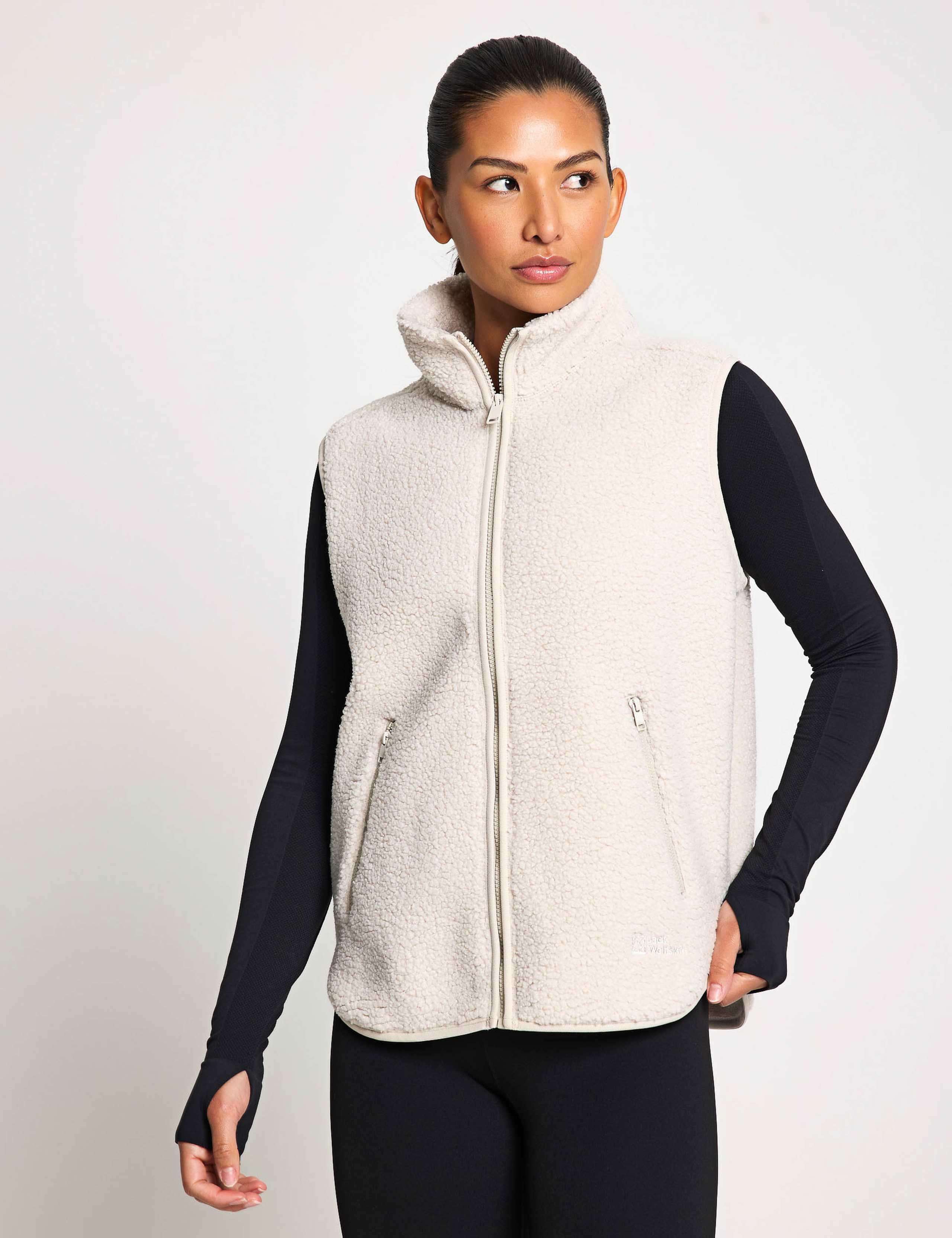 High Curl Relaxed Gilet 3 of 7