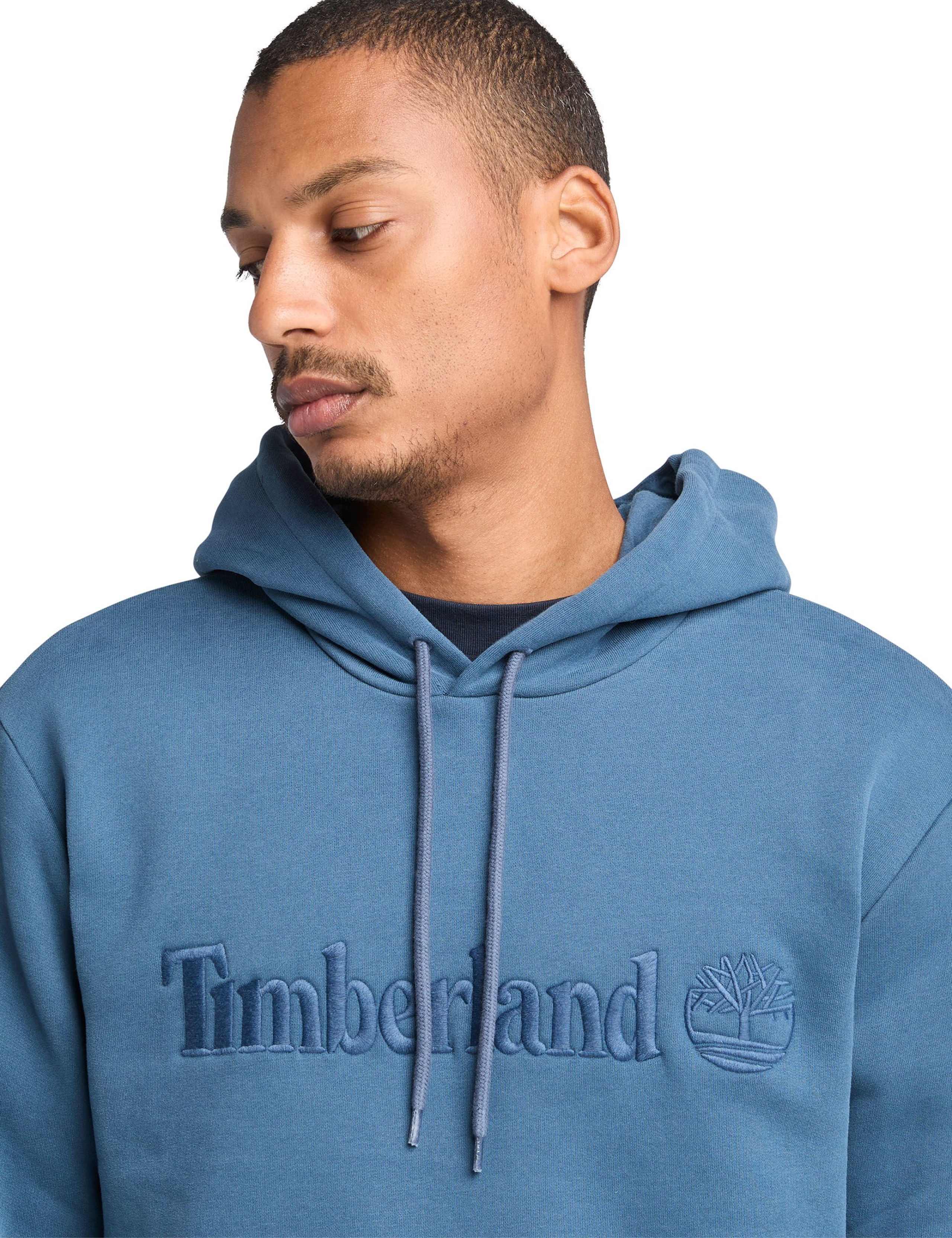 Hampthon Cotton Rich Logo Long Sleeve Hoodie 5 of 5